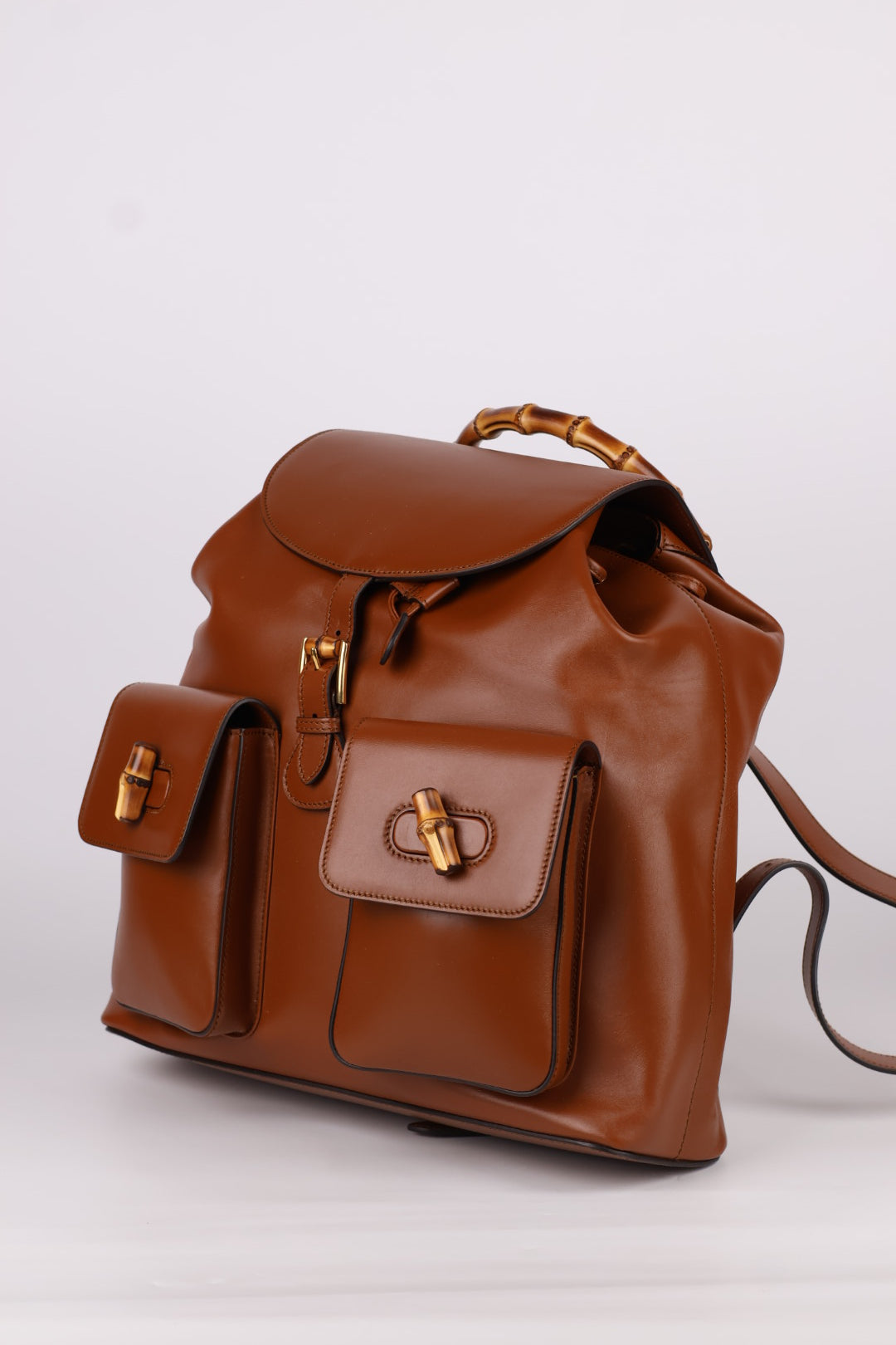 Gucci Zaino Bamboo in pelle
