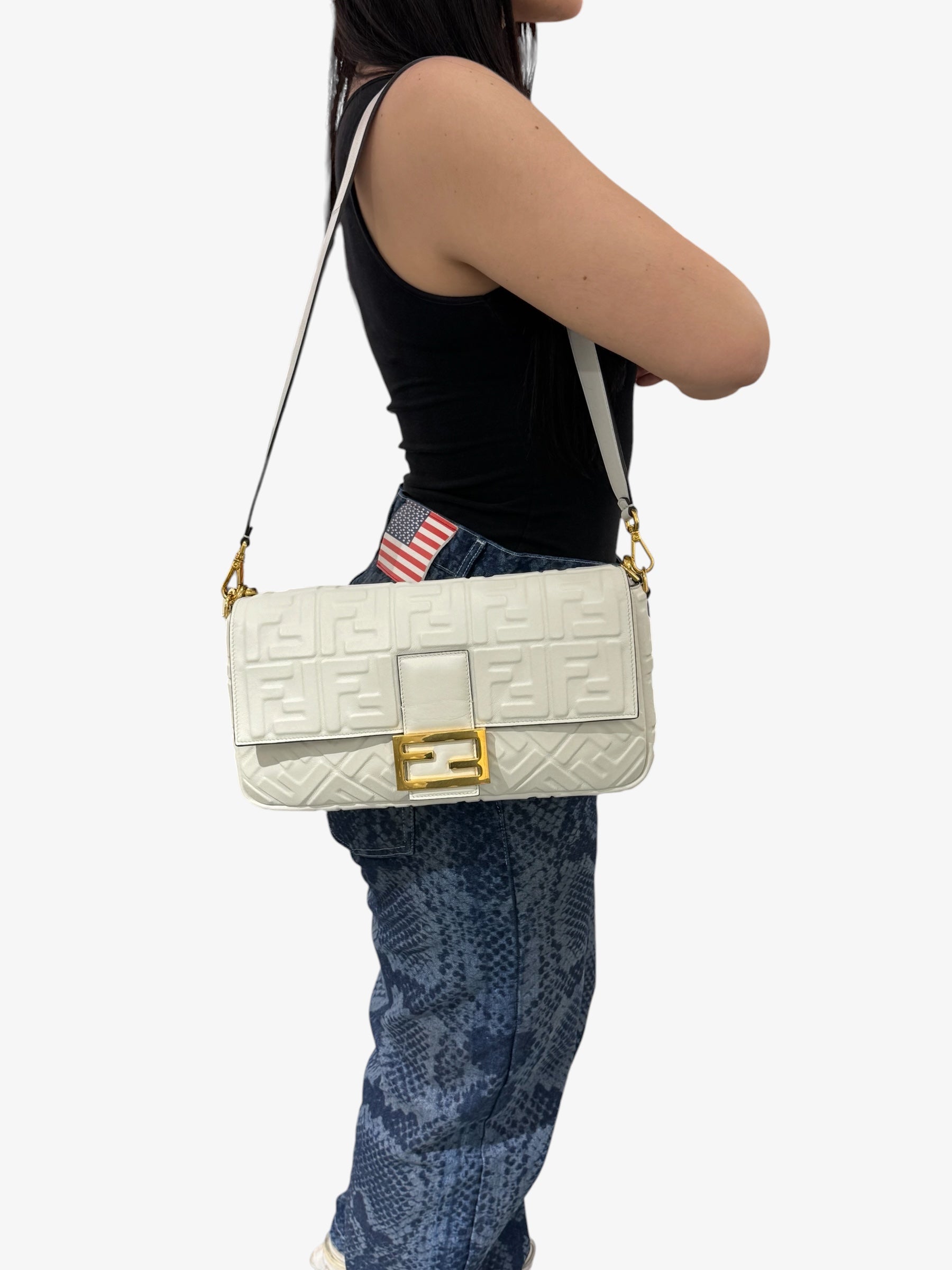 Fendi Baguette Large FF