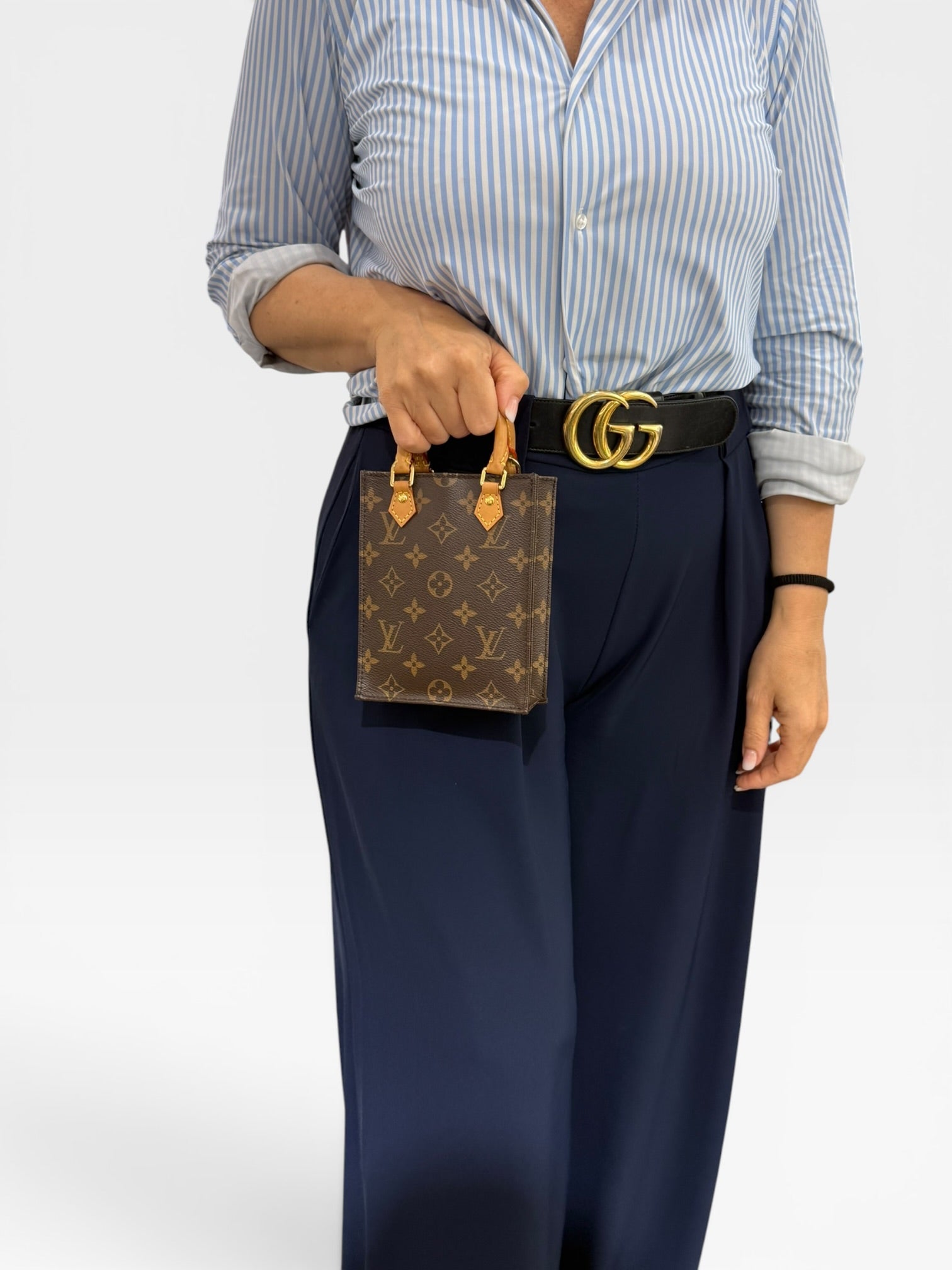 Louis Vuitton Mini Sac Plat Monogram