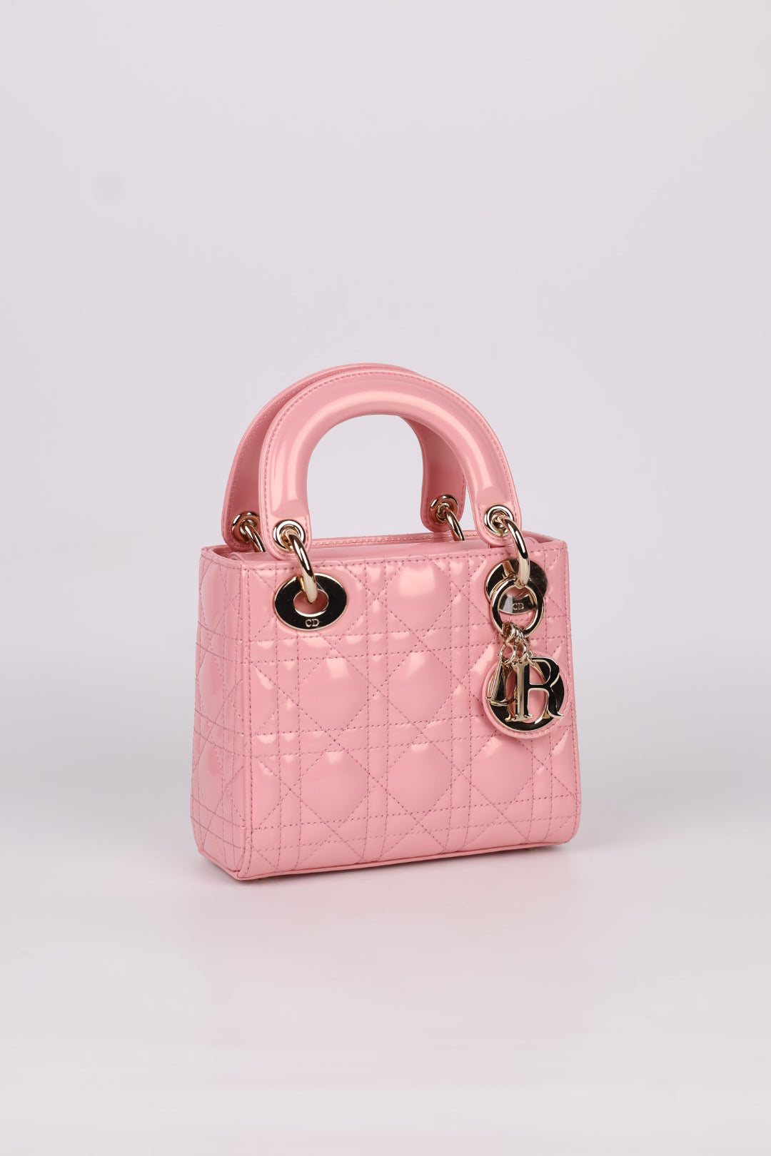 Lady Dior Mini in Pelle Rosa