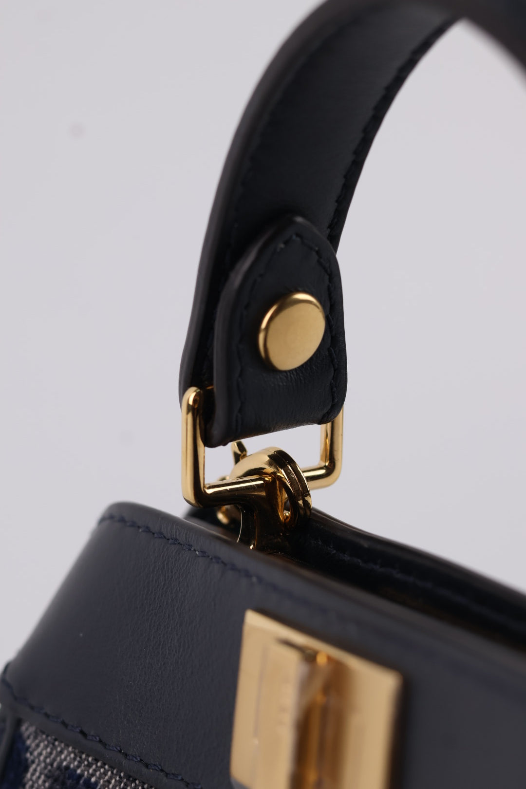 Fendi Nano Peekaboo FF Logo