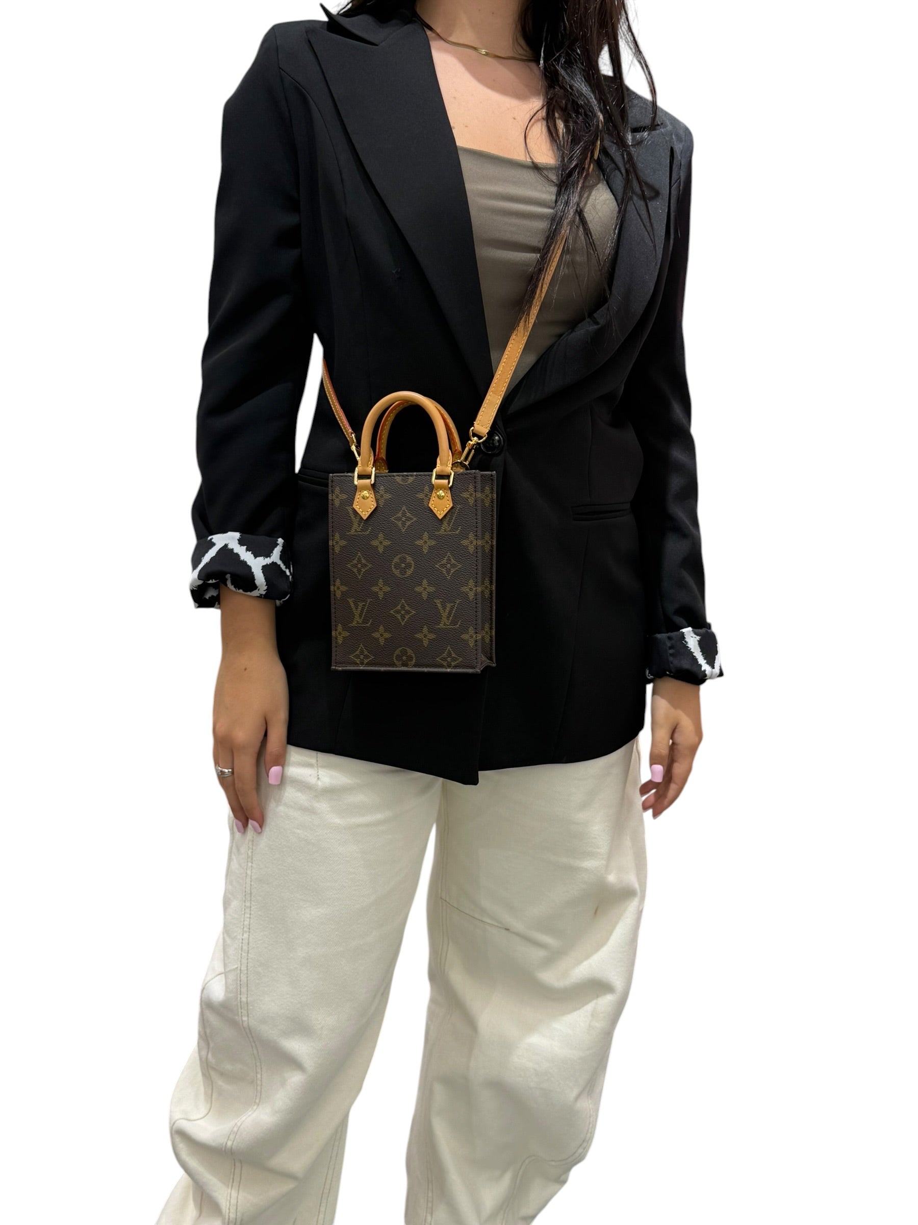 Louis Vuitton Mini Sac Plat Monogram