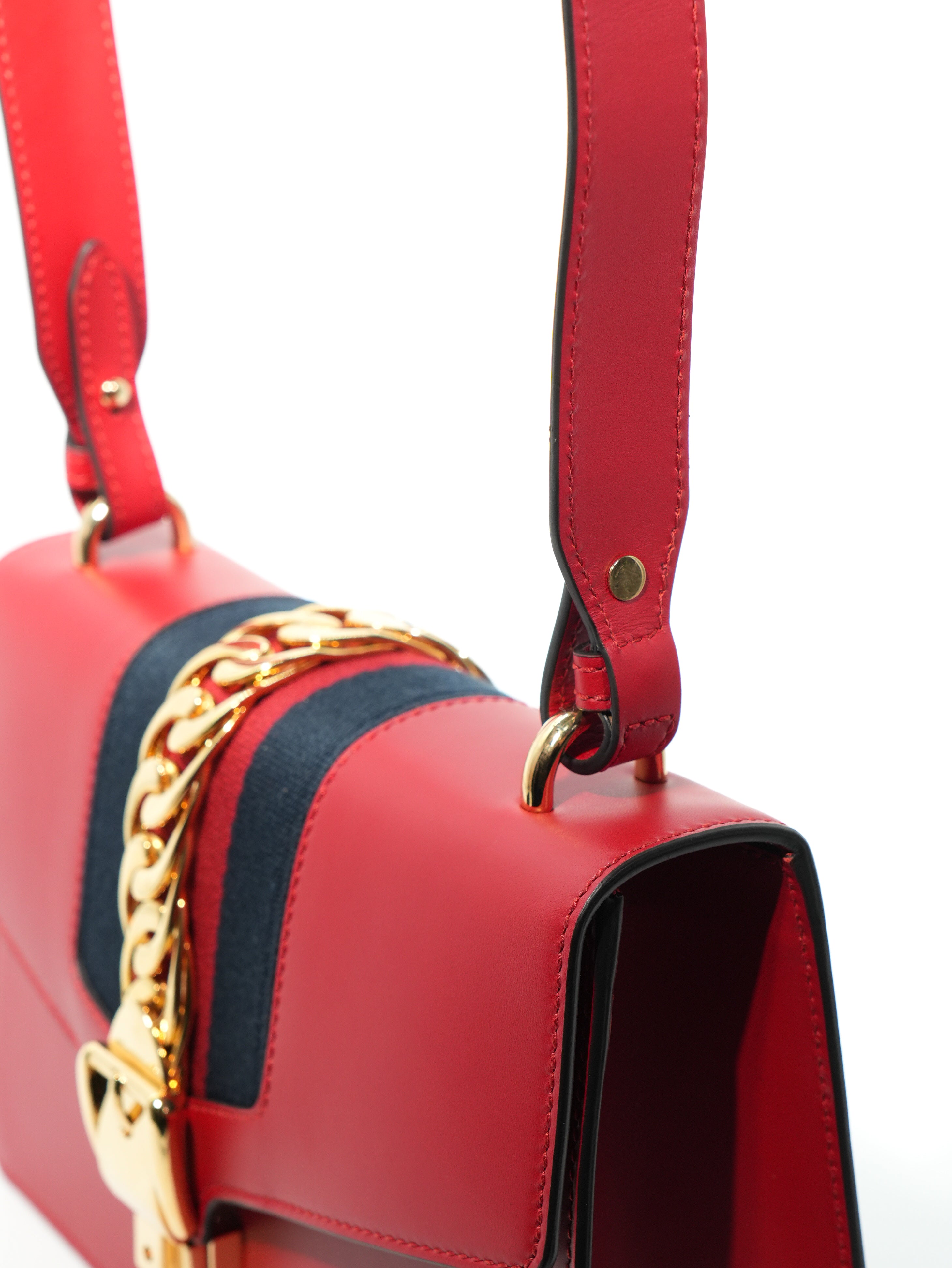 Gucci Sylvie in Pelle