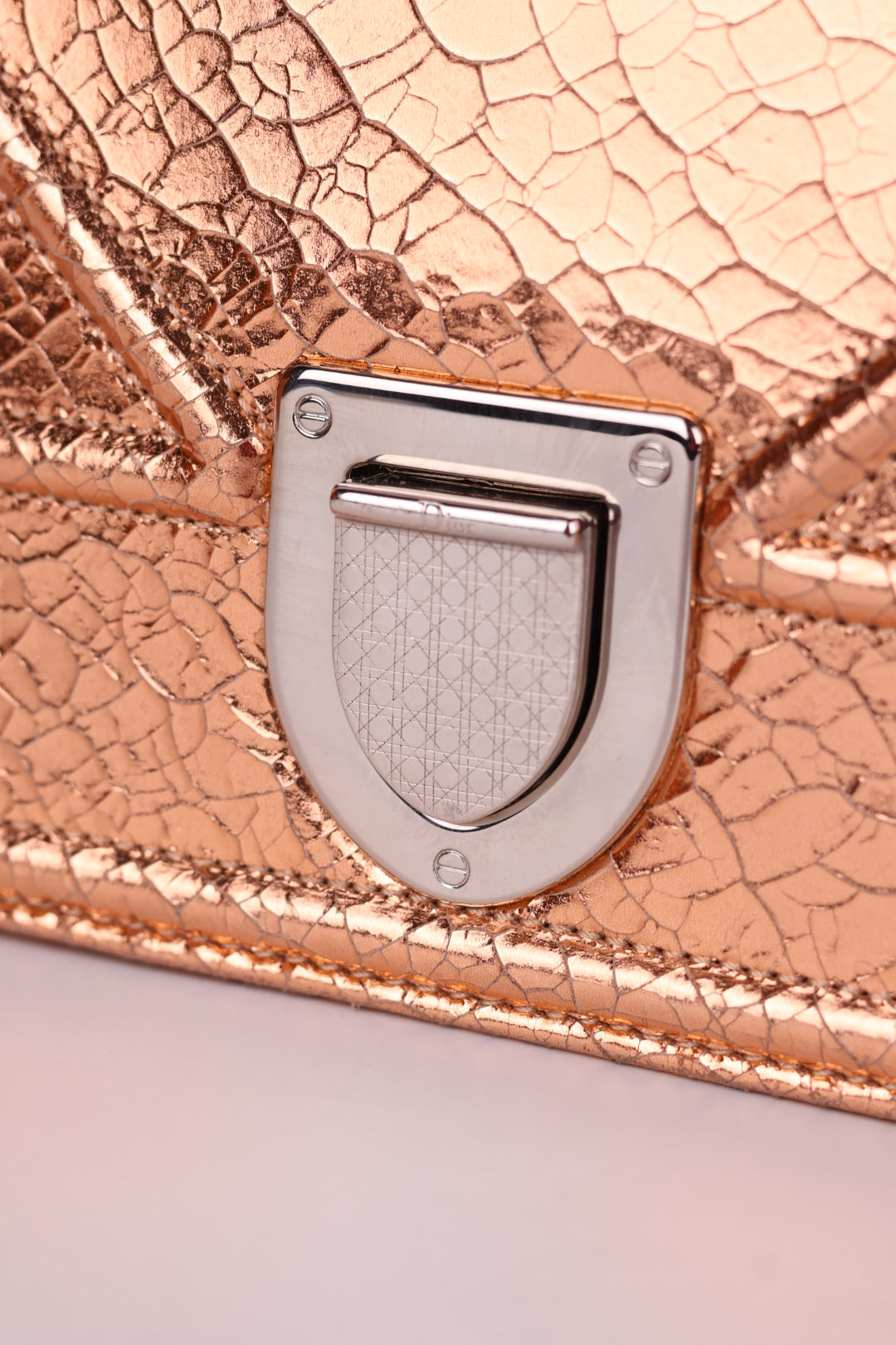 Dior Diorama in Pelle Rose Gold