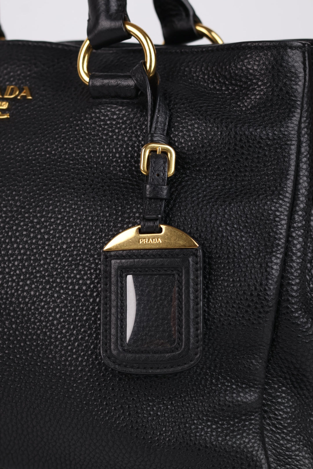 Prada Tote in Pelle Martellata