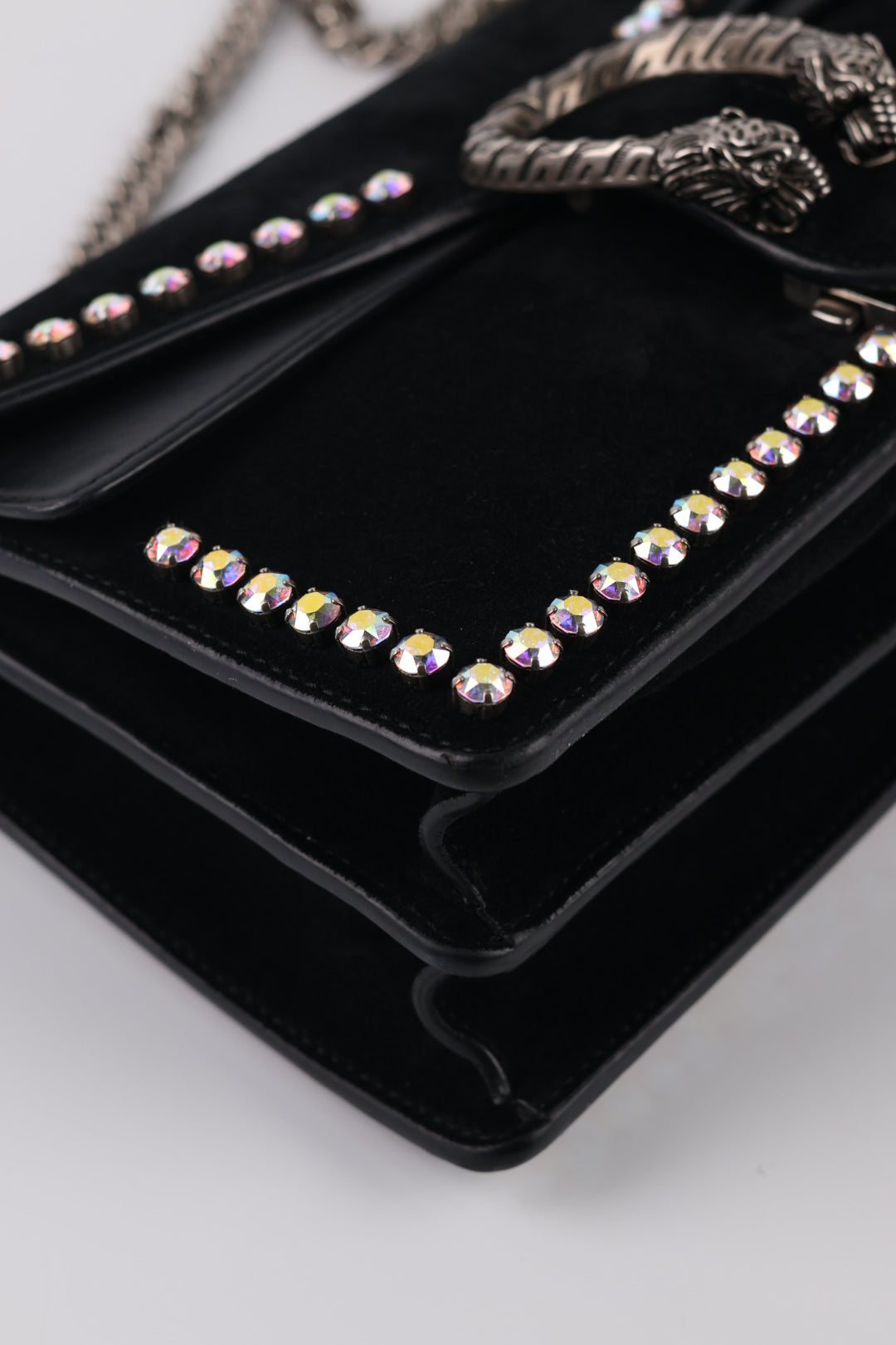 Gucci Dionysus Crystal Suede