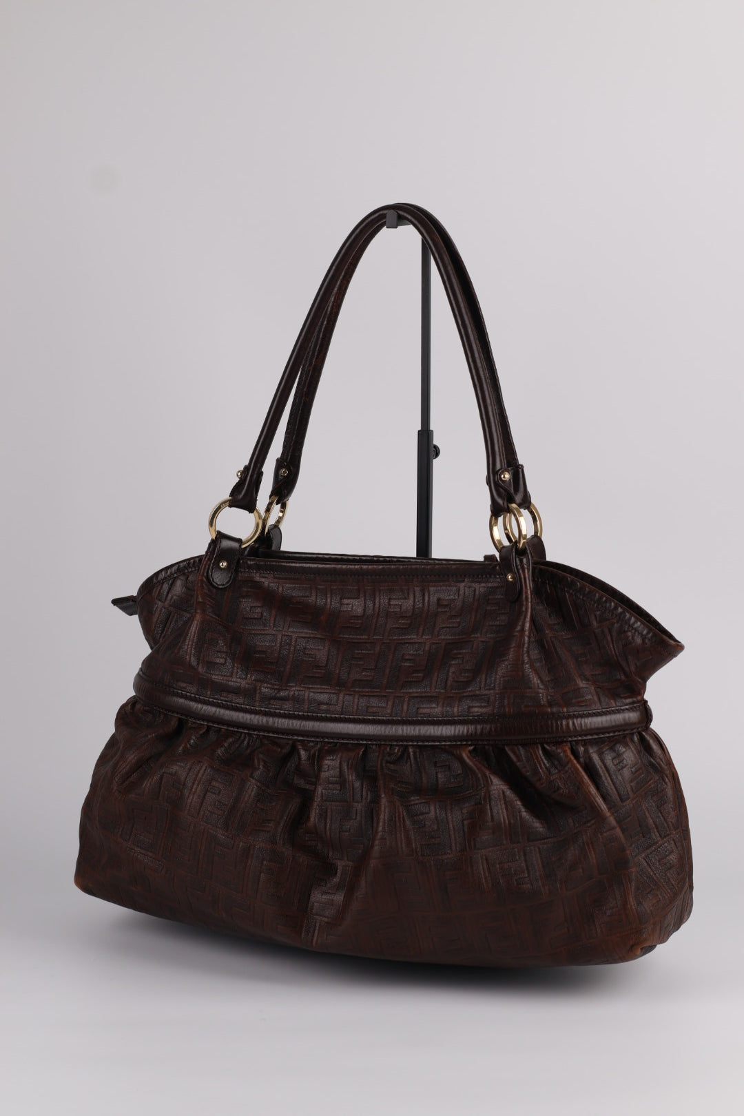 Fendi Tote Chef in Pelle FF Logo