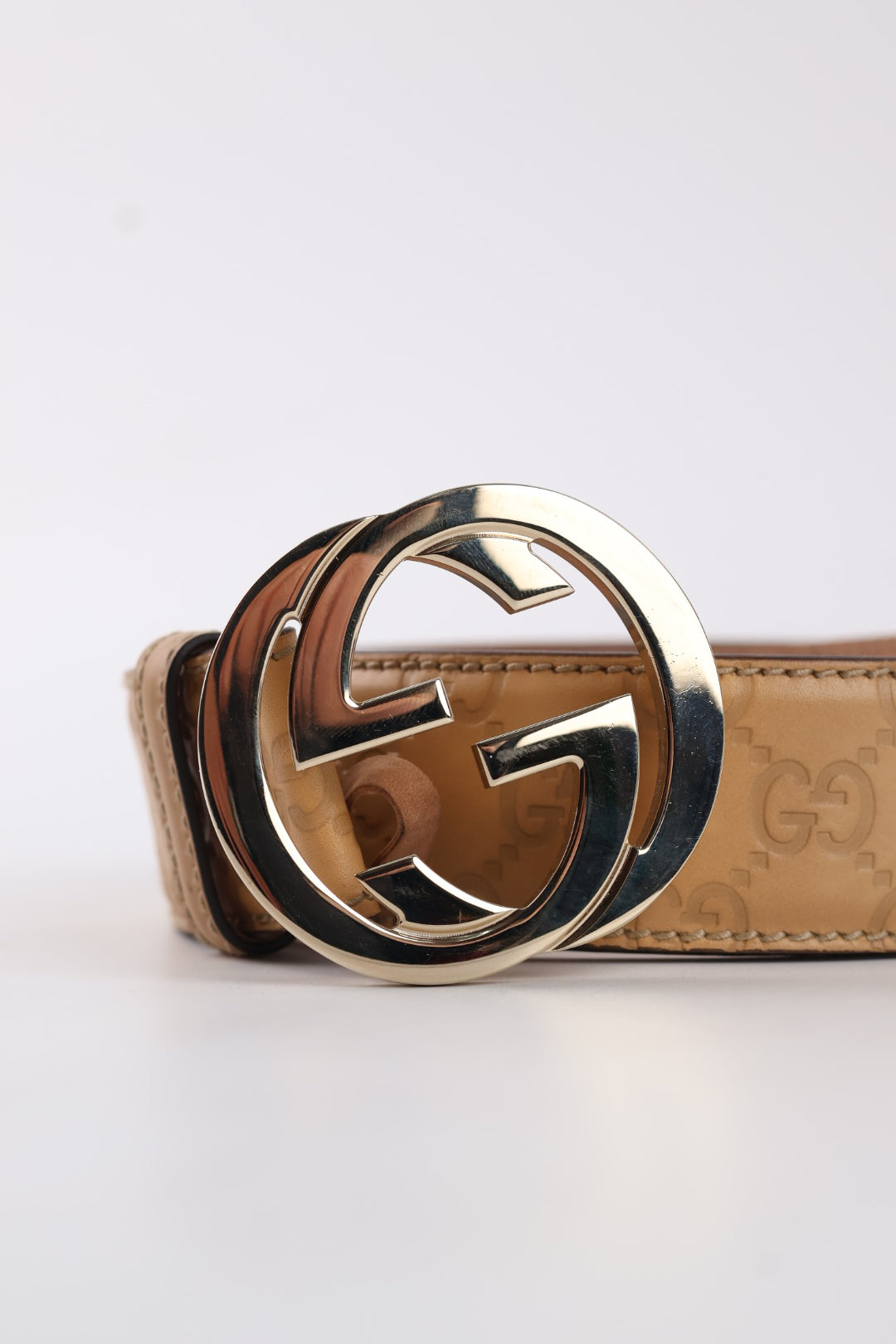 Gucci Cintura Interlocking GG Signature