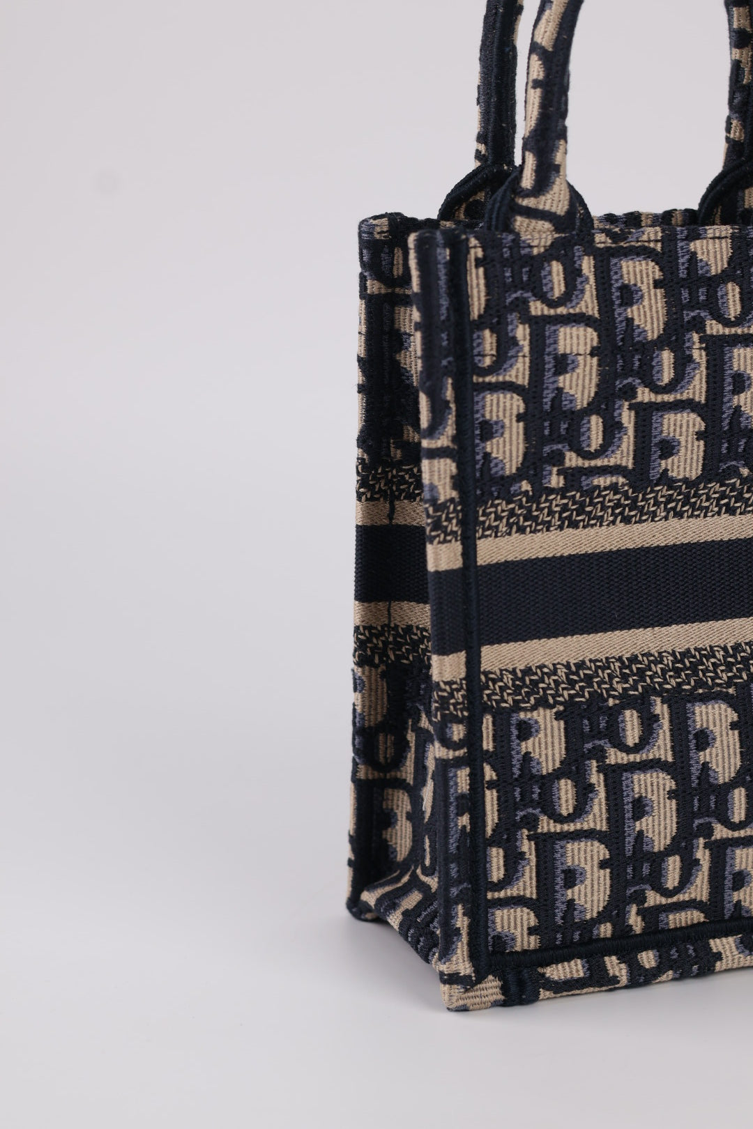 Dior Mini Book Tote Jacquard Oblique