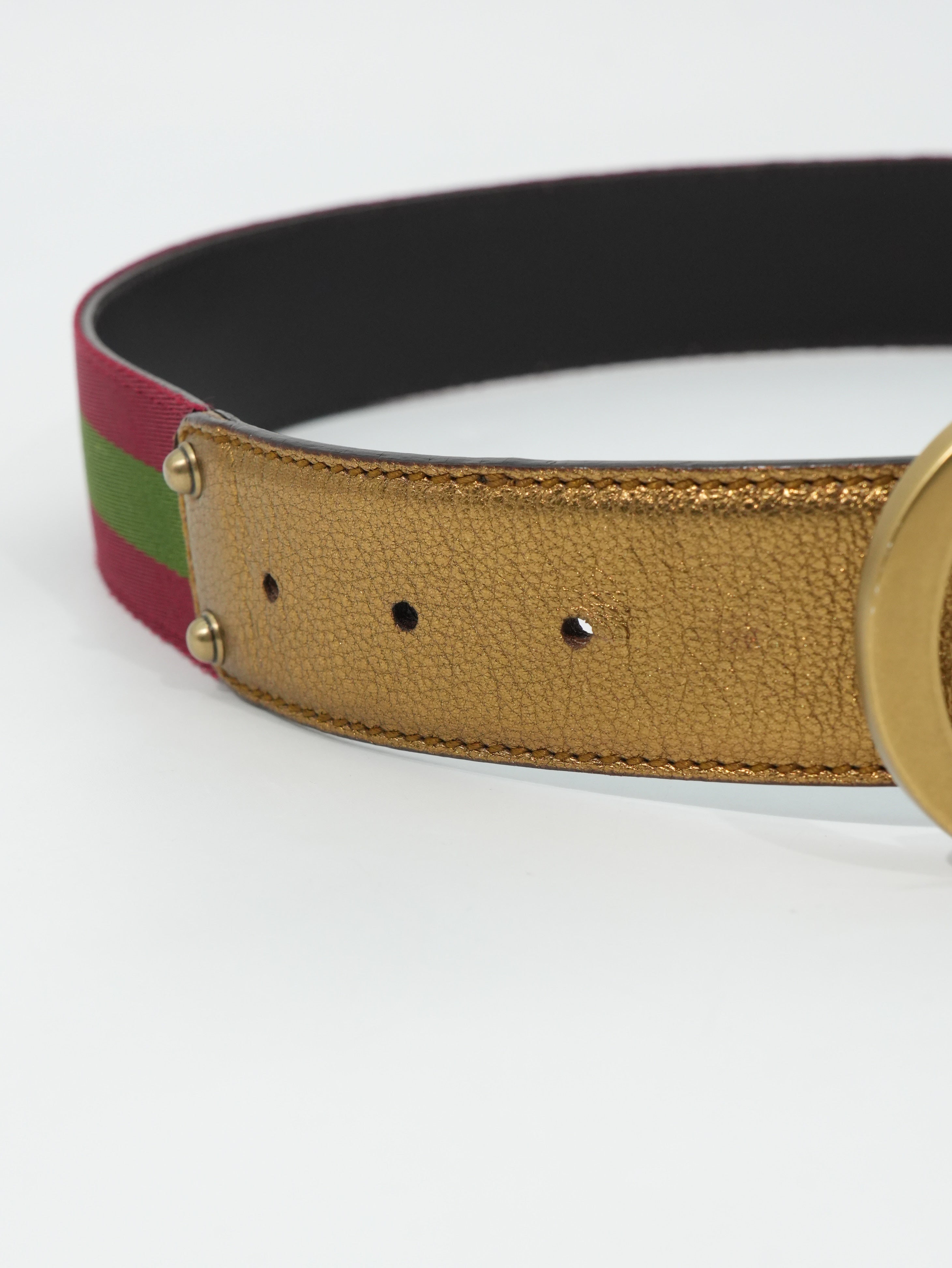 Gucci Cintura Interlocking Web