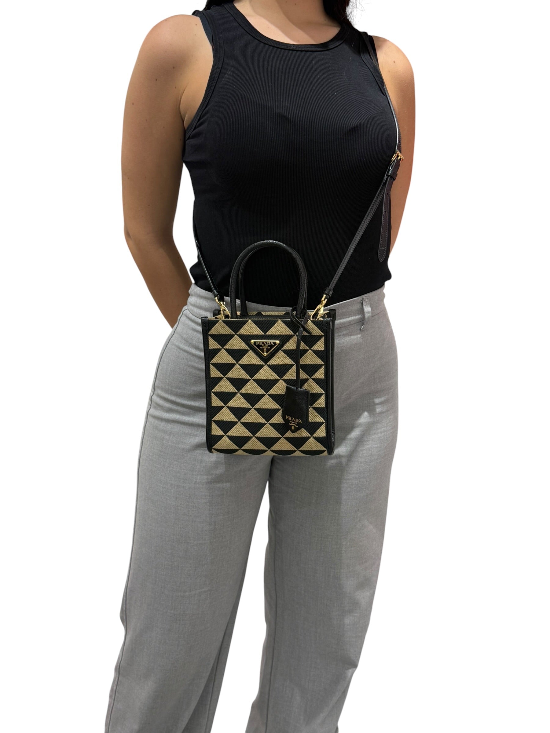 Prada Mini Tote Symbole