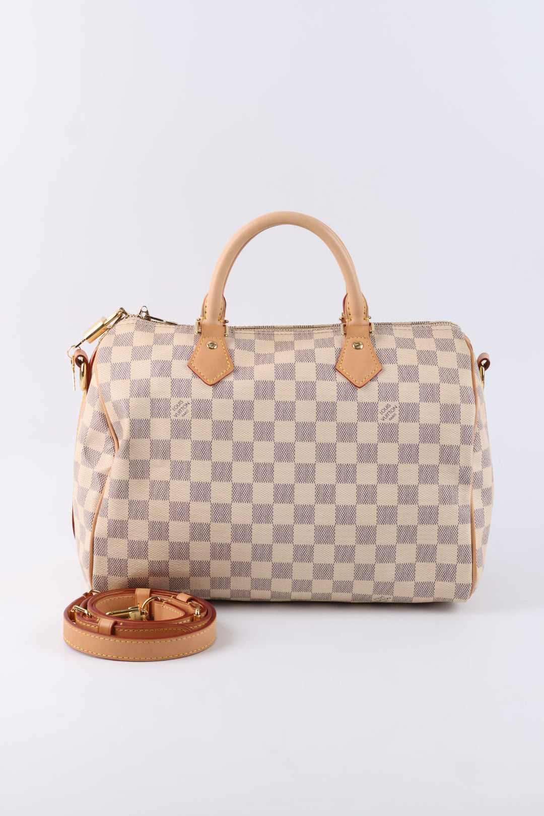 Louis Vuitton Speedy 30 Bandoulière Damier Azur