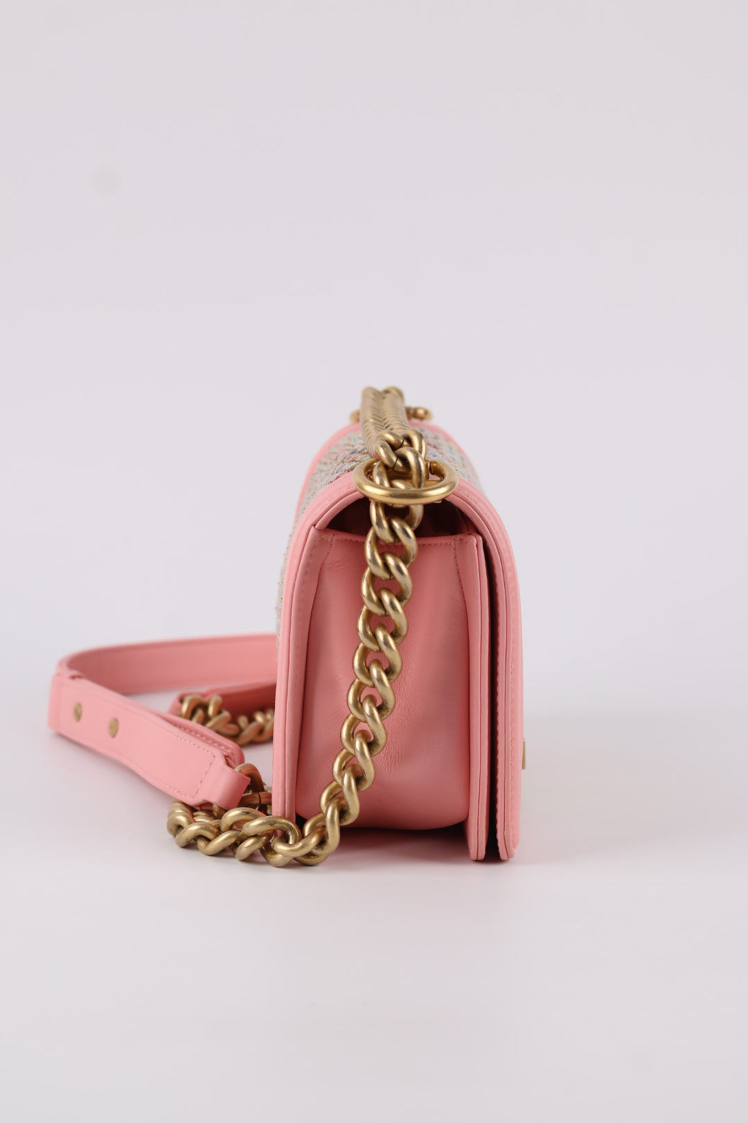 Chanel Boy Small in Pelle