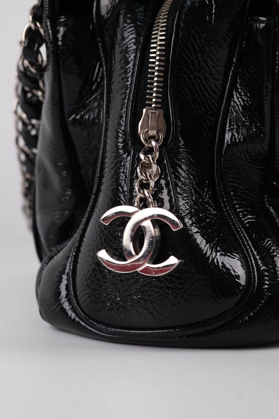 Chanel Classic Chain a Spalla Vernis