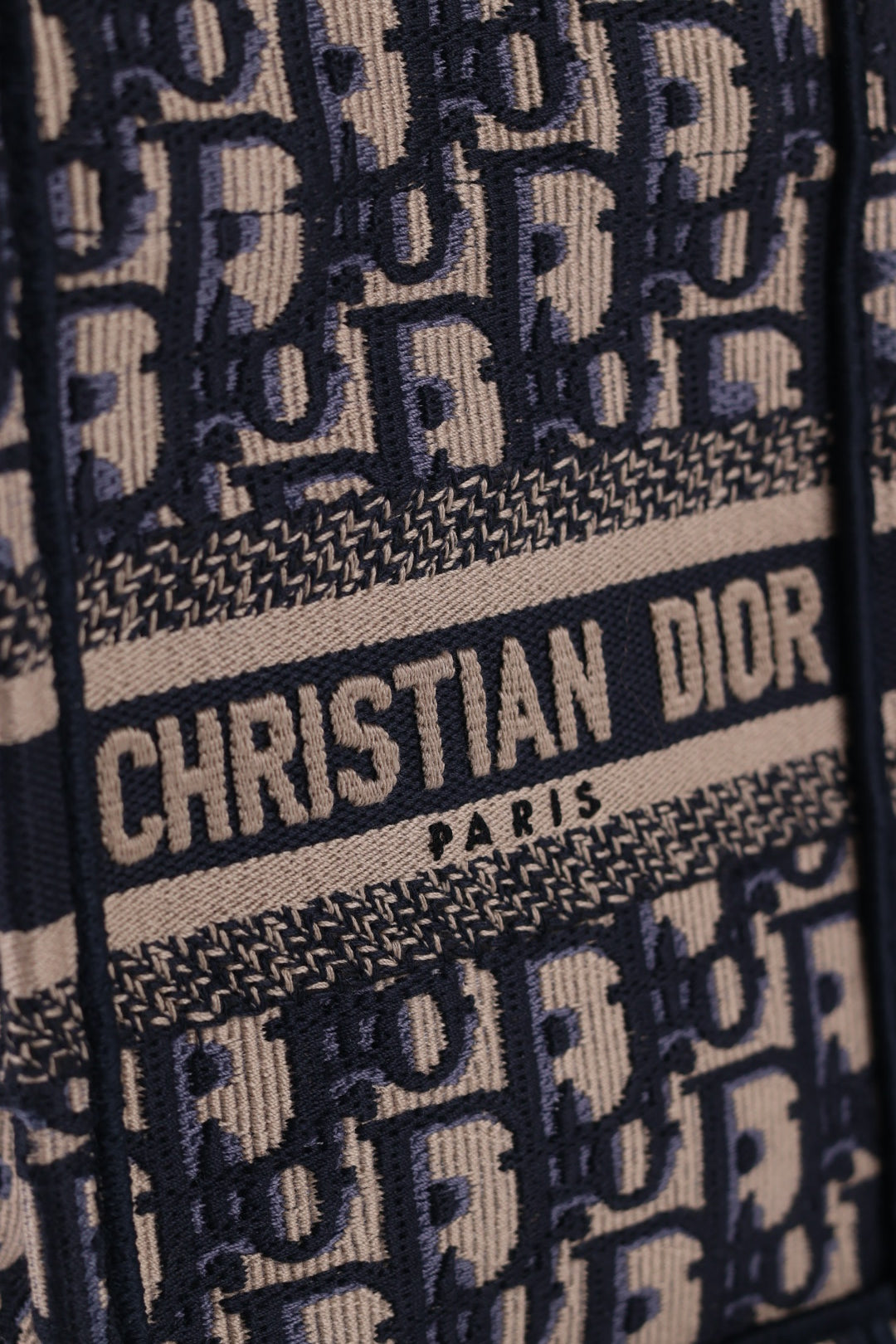 Dior Mini Book Tote Jacquard Oblique