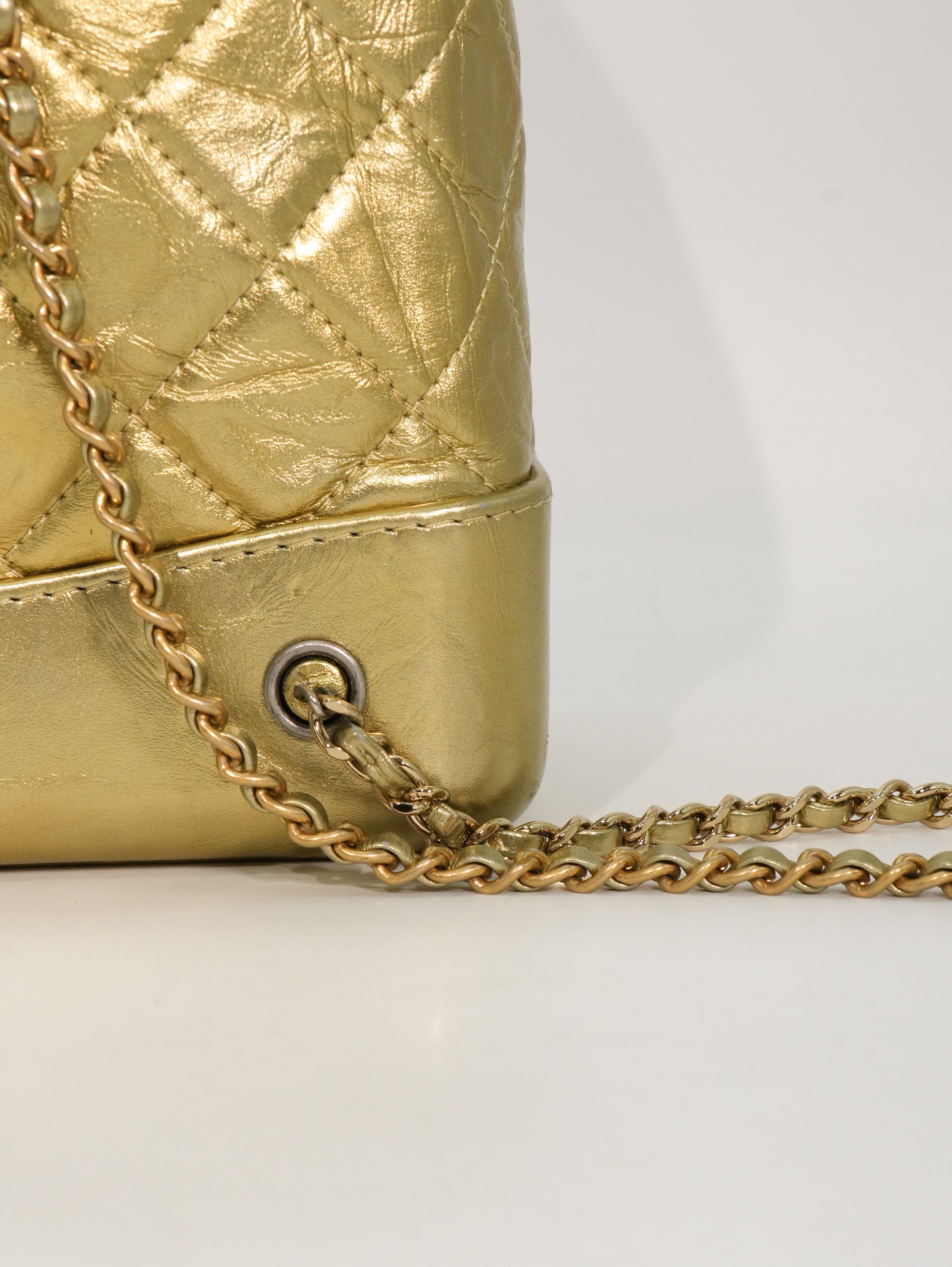 Chanel Zaino Gabrielle Gold