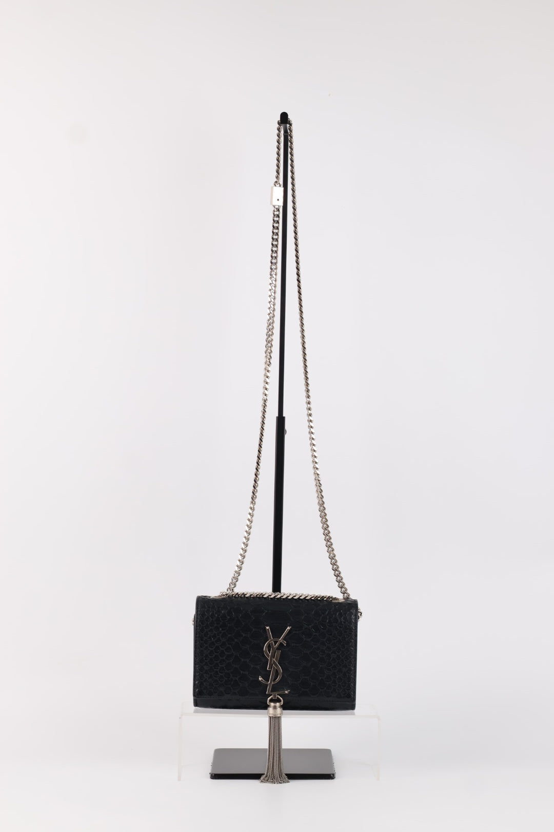 Saint Laurent Kate Mini Pitone con Nappa