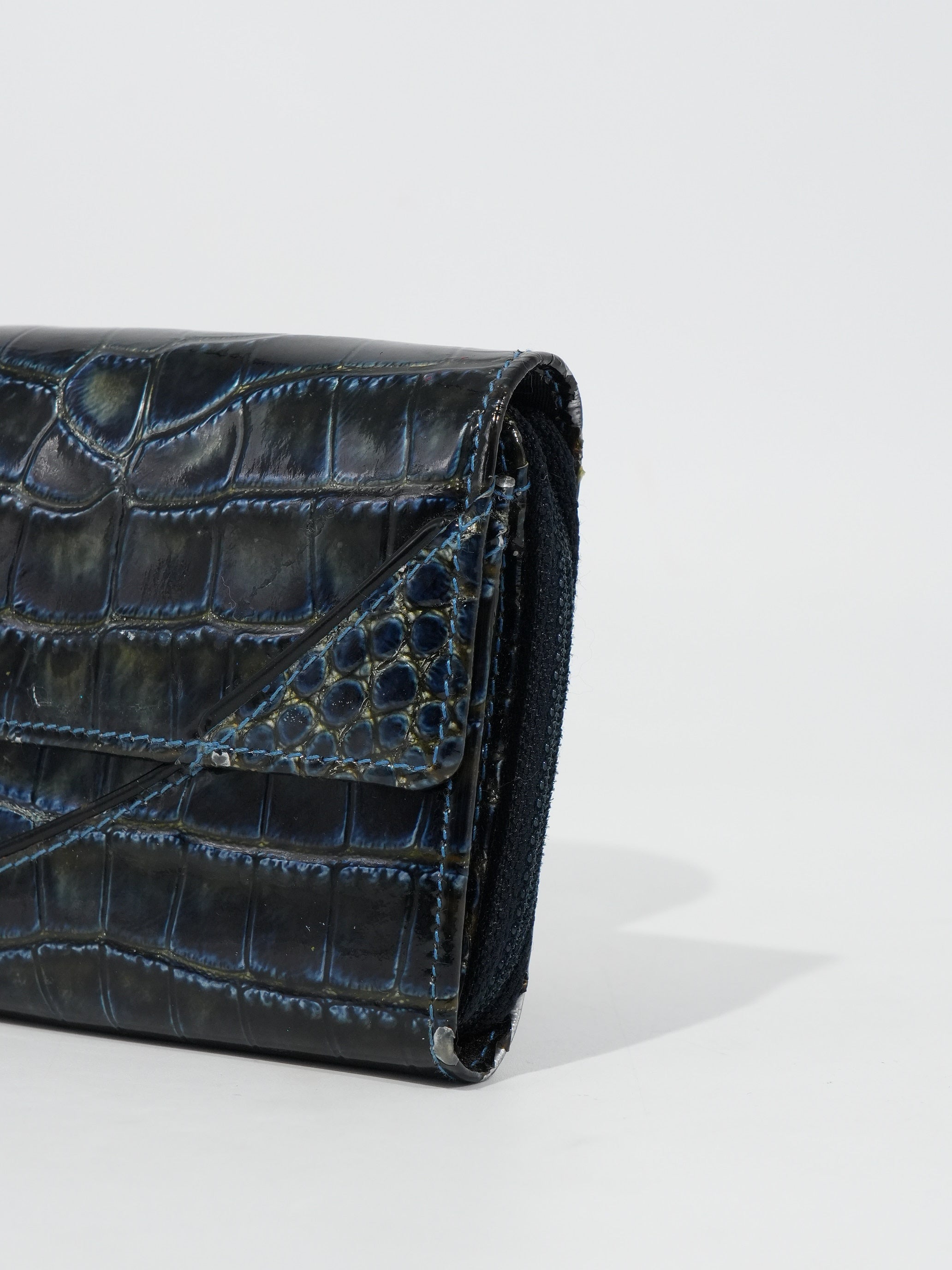 Dior Portafoglio Saddle Coccodrillo Vintage