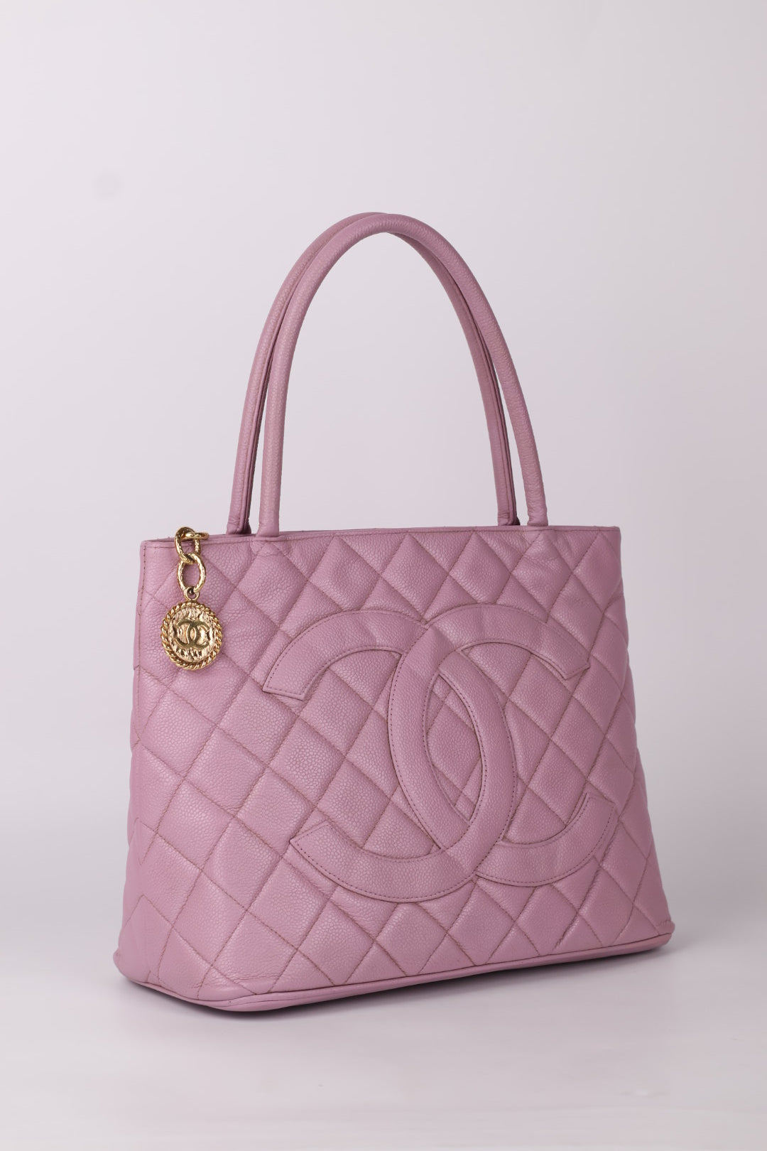 Chanel Medallon Tote Caviar