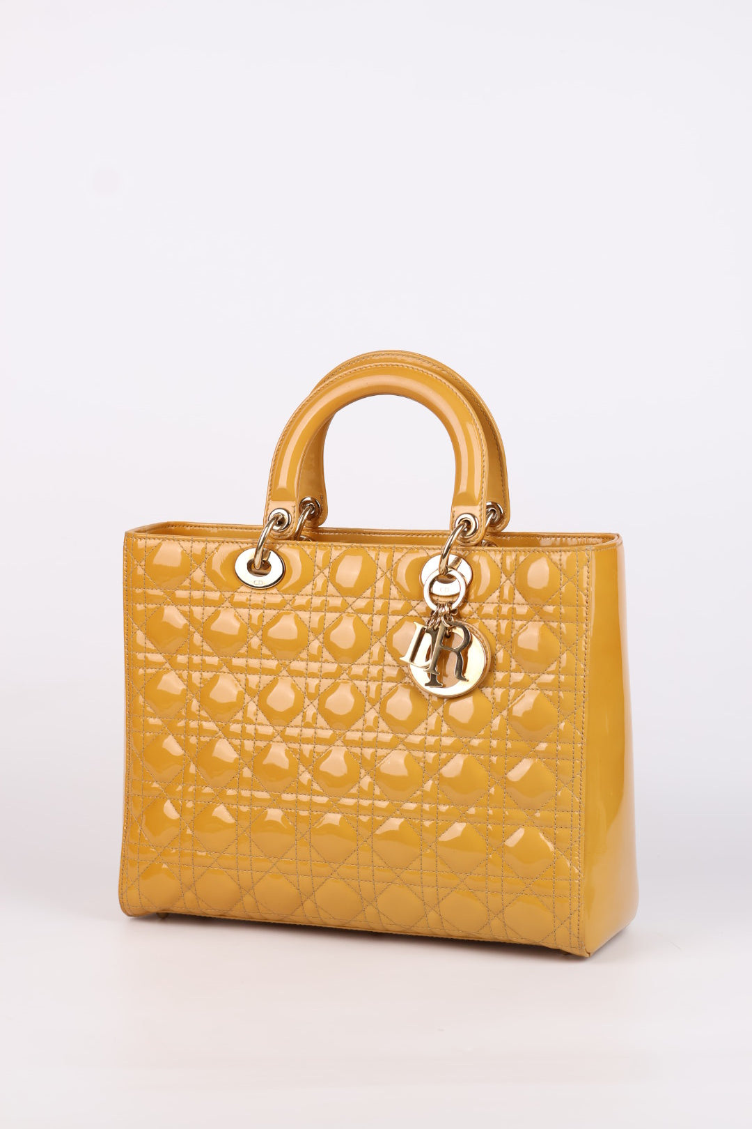 Lady Dior Large Vernis