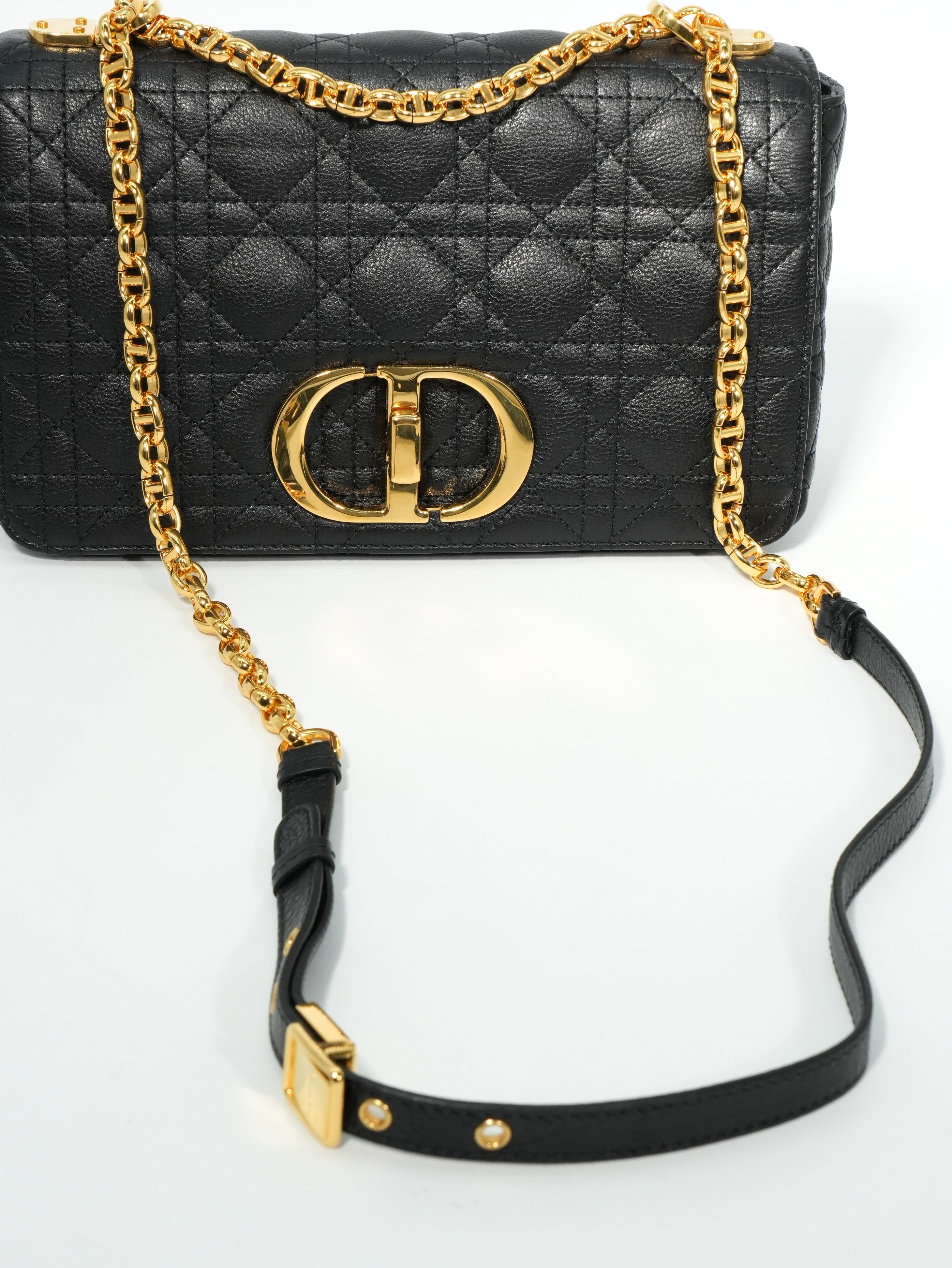 Dior Caro Media in Pelle