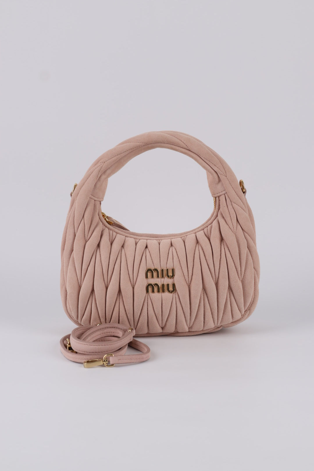 Miu Miu Hobo Wander Suede