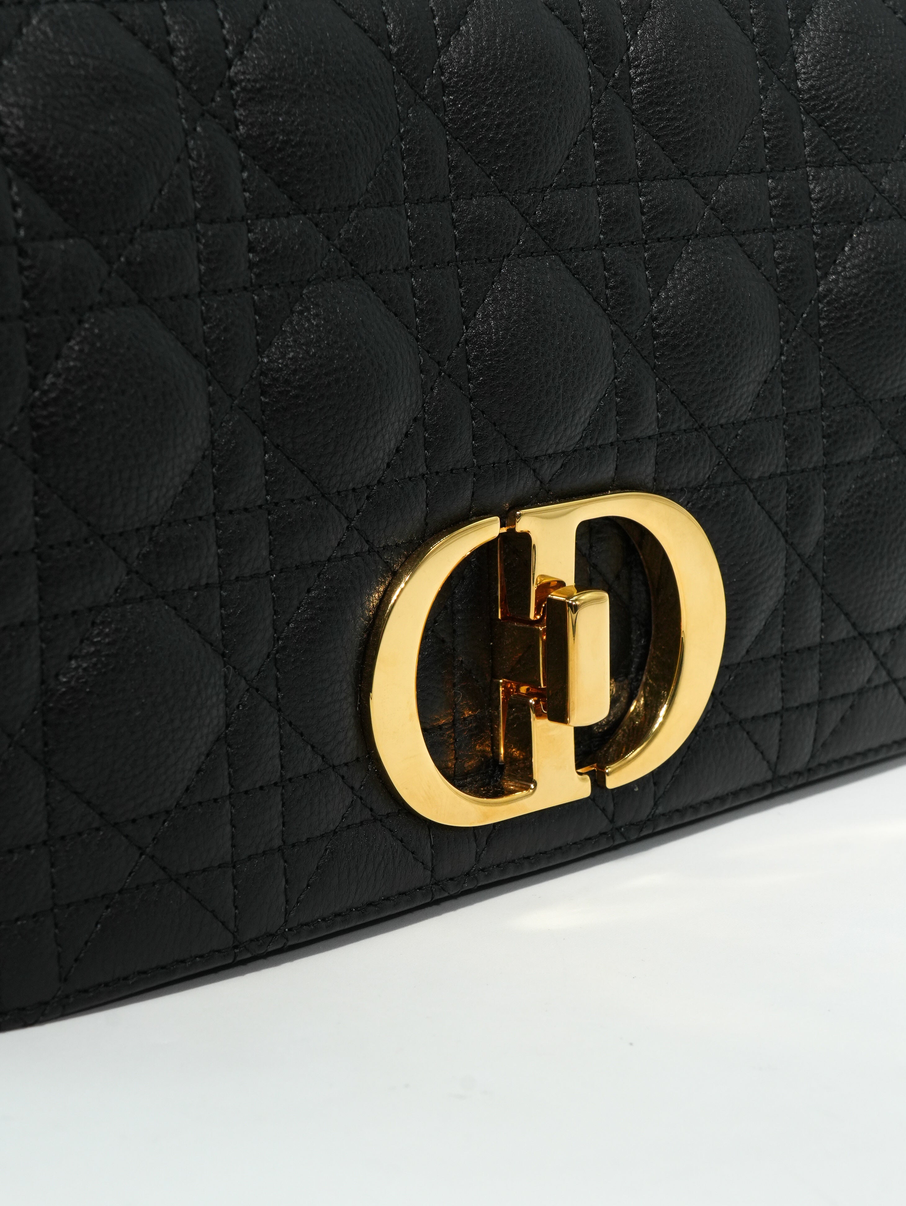 Dior Caro Media in Pelle