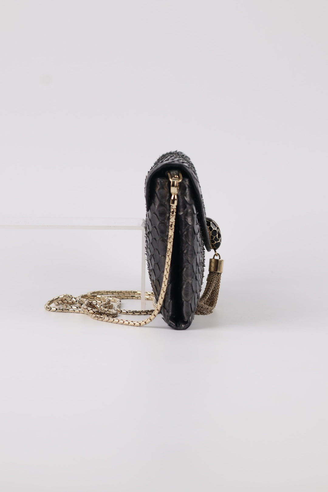 Bvulgari Chain Pochette Serpenti