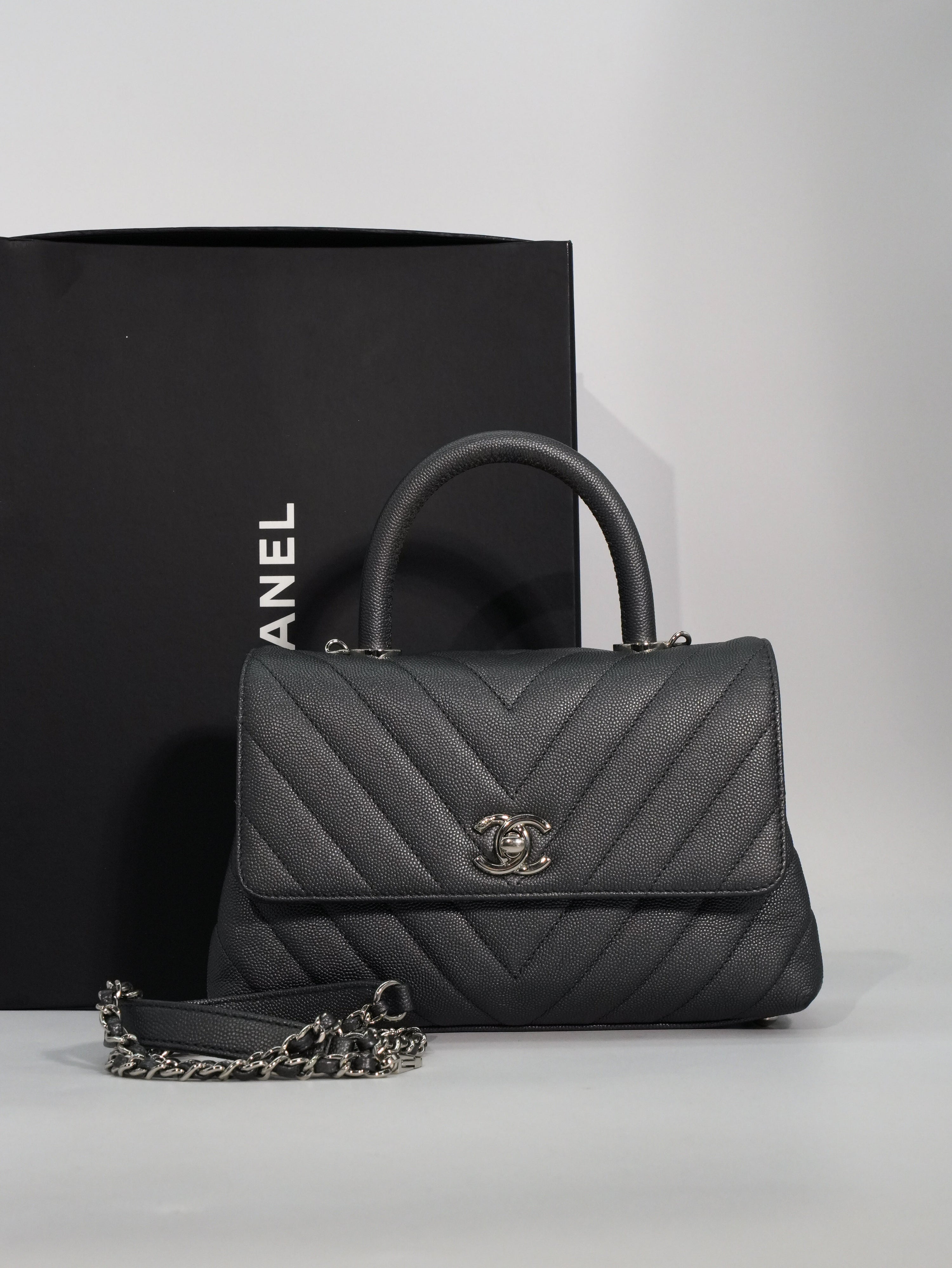Chanel Coco Handle Caviar