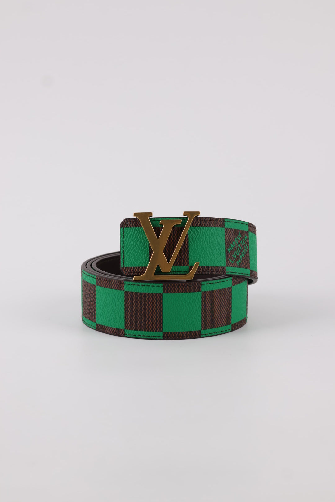 Louis Vuitton Cintura Initiales Damier Pop Reversibile