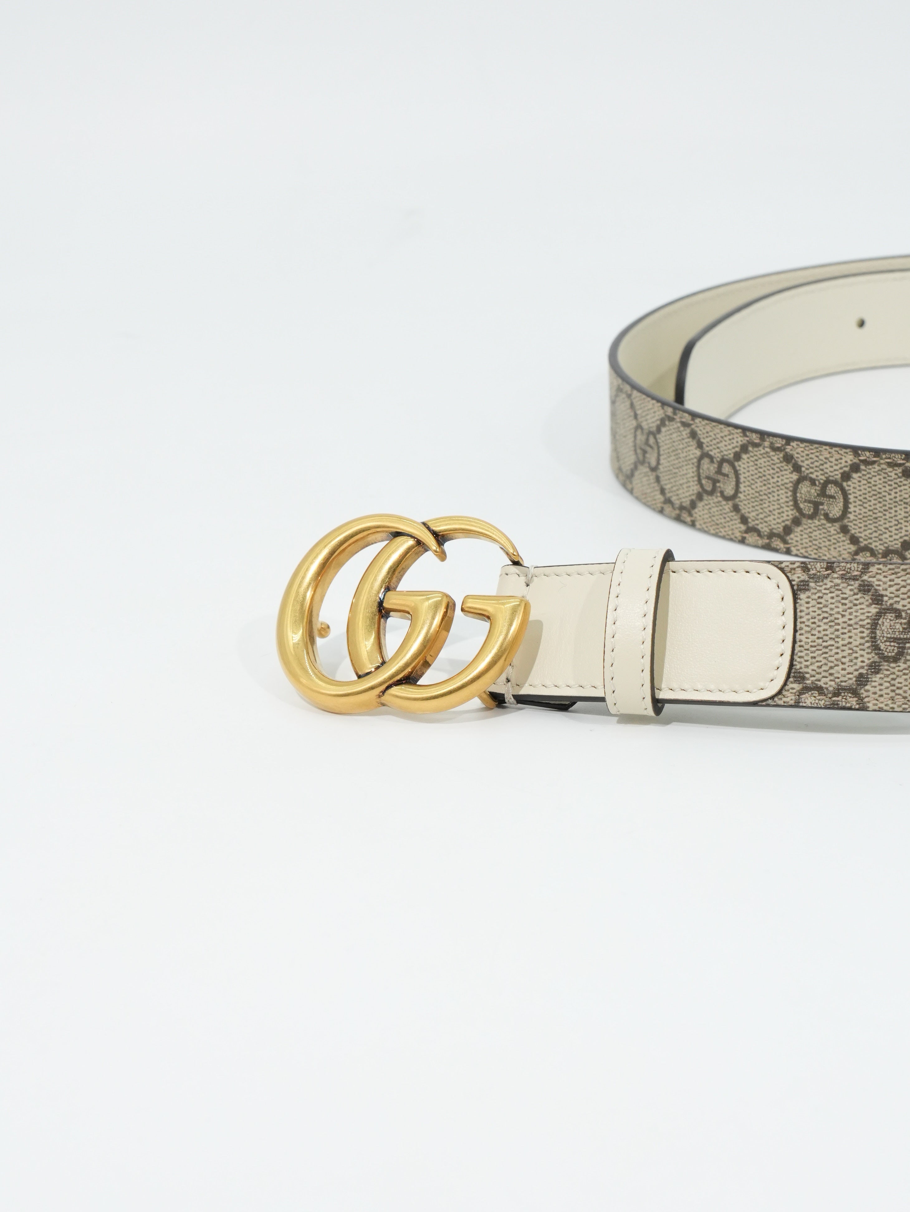Gucci Cintura Marmont GG Supreme 3cm