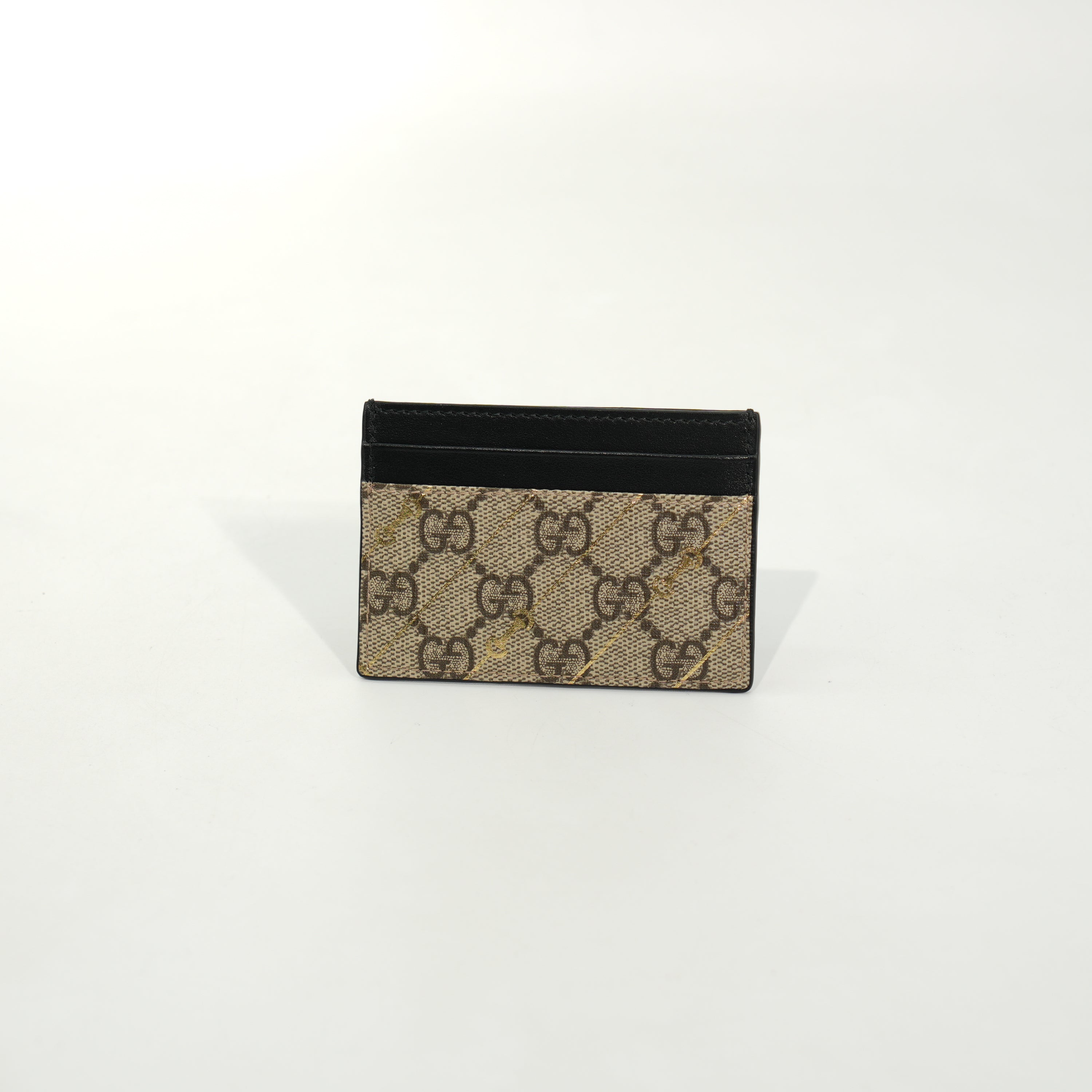 Gucci Portacarte GG Supreme Horsebit