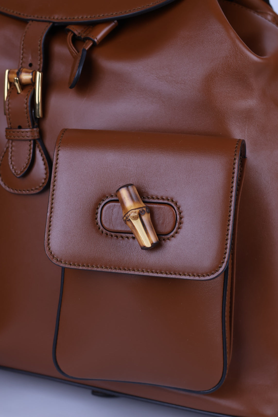 Gucci Zaino Bamboo in pelle