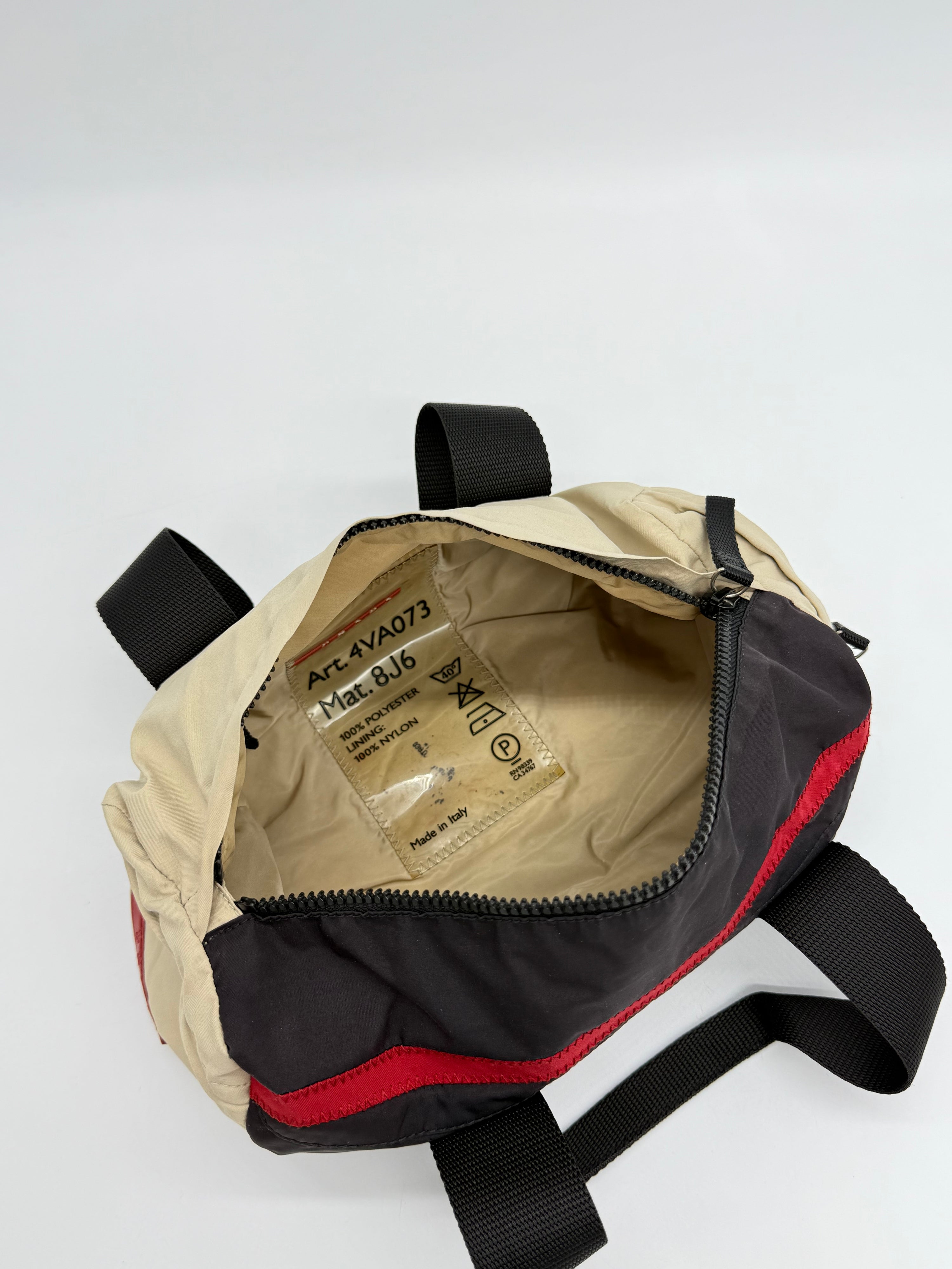 Prada Bowling Linea Rossa