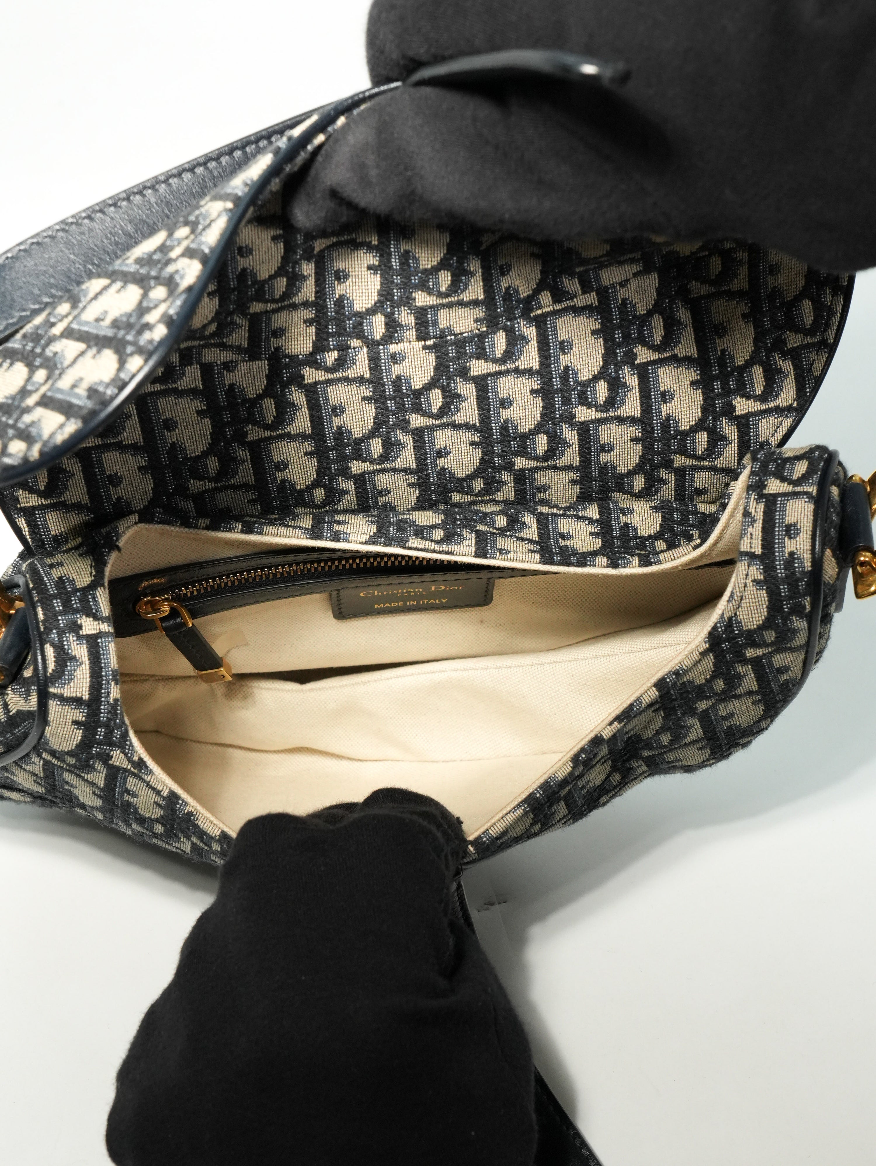 Dior Saddle Jacquard Oblique
