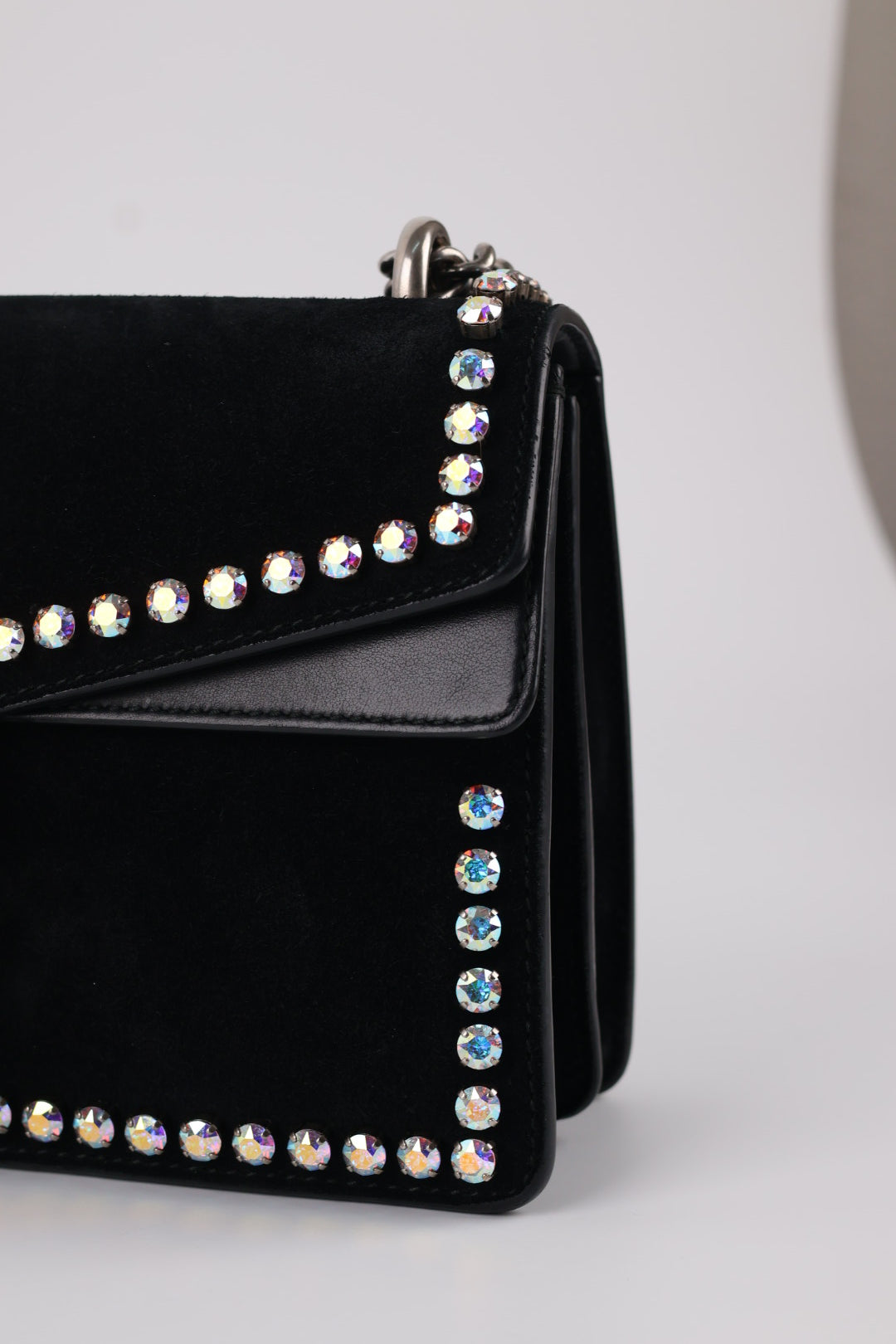 Gucci Dionysus Crystal Suede