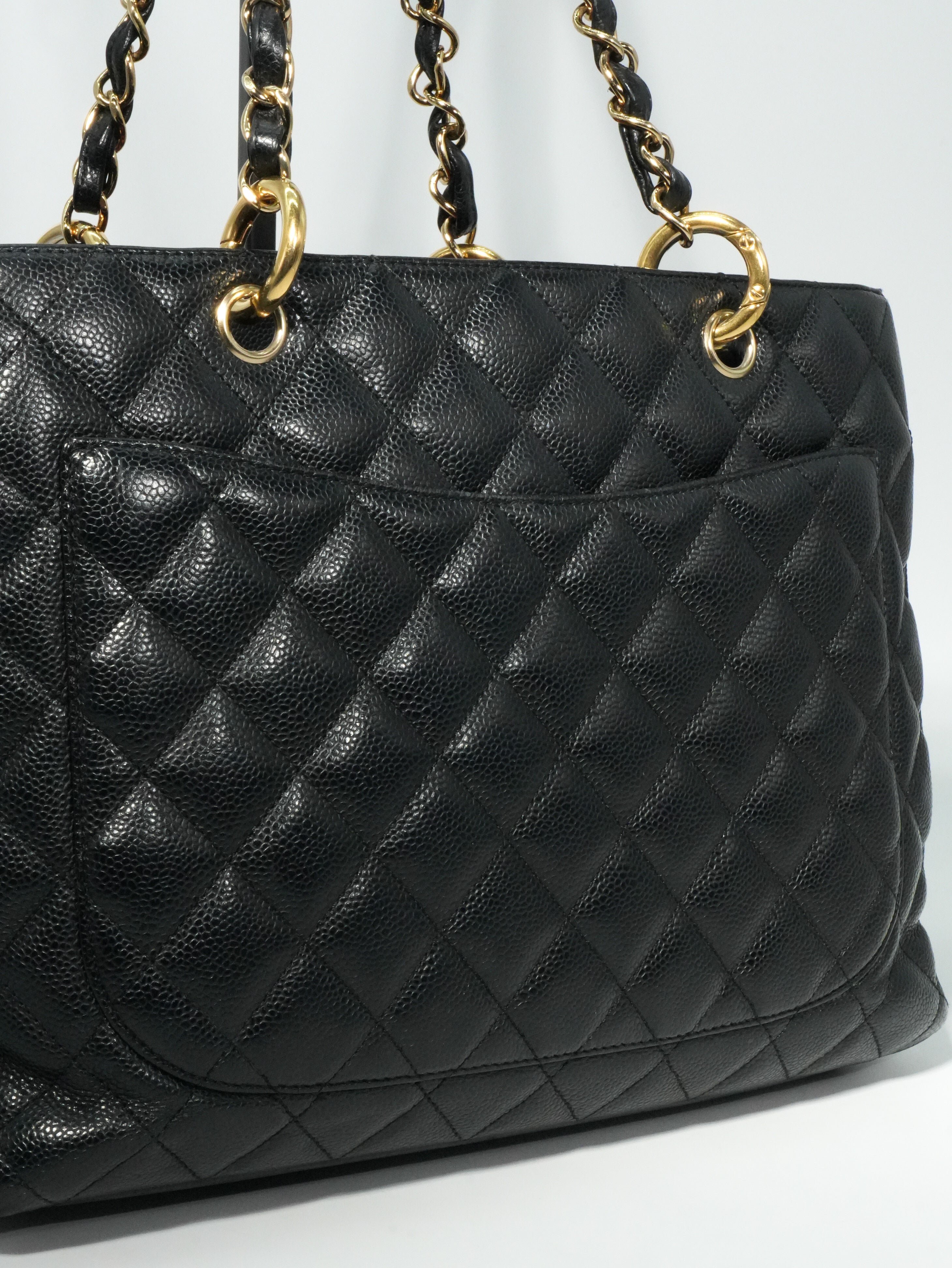 Chanel GST Caviar Nero