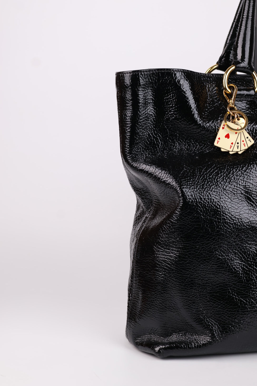 Prada Tote in Pelle Verniciata