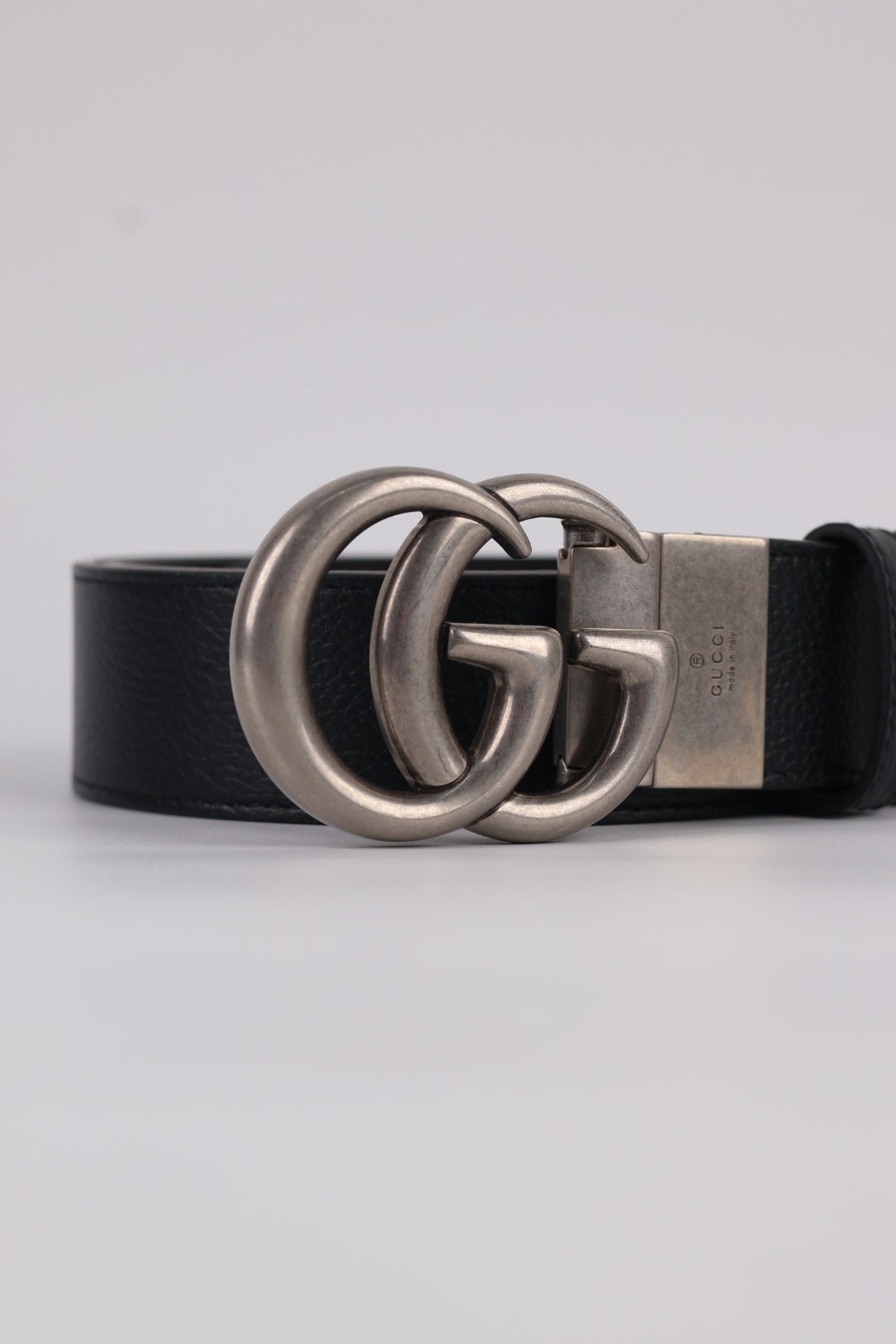 Gucci Cintura Marmont in Pelle Reversibile