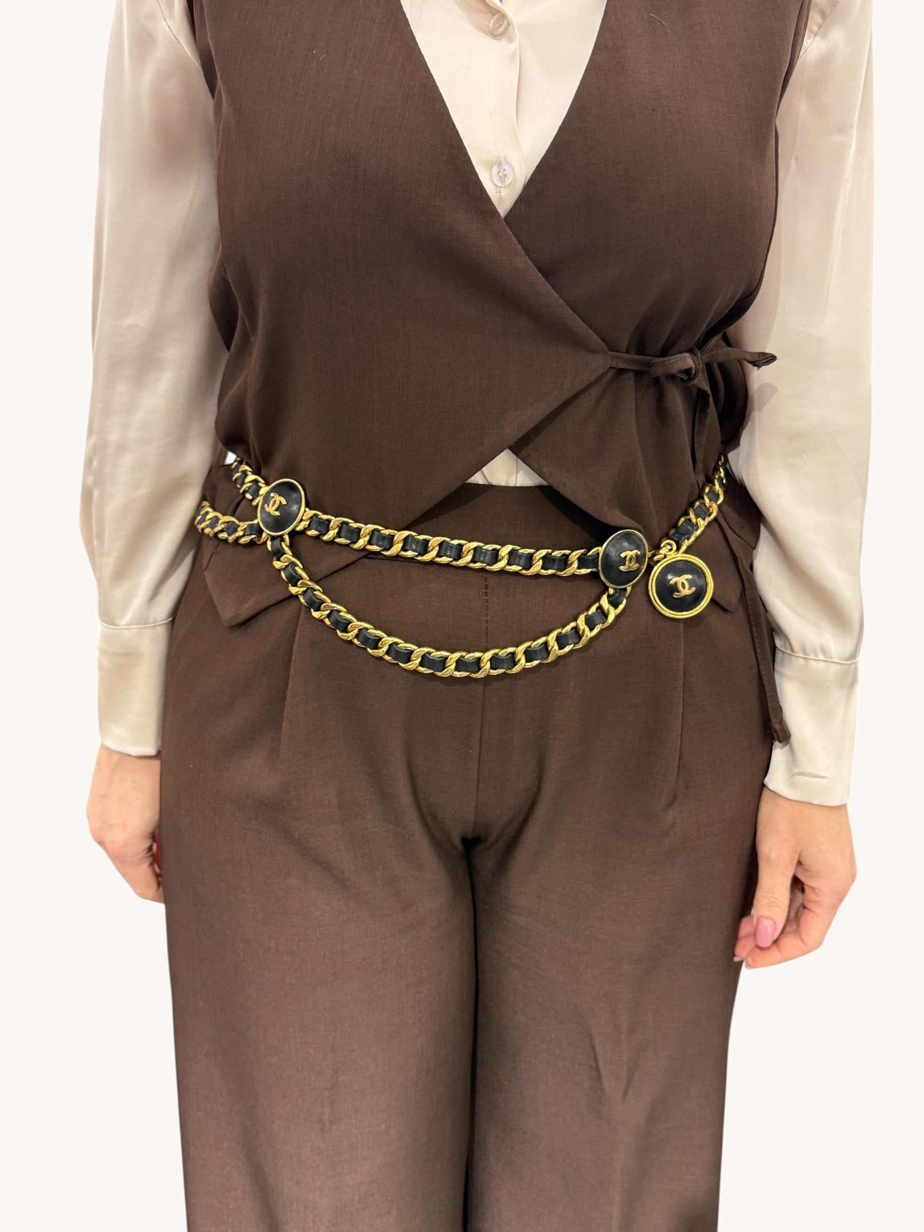 Chanel Cintura Medallon Vintage