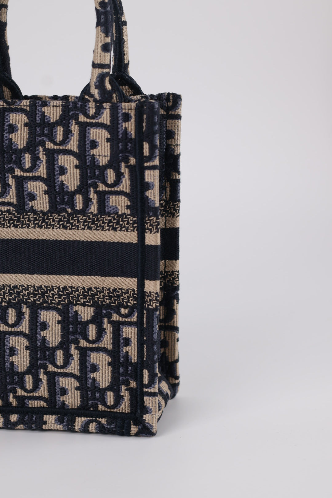 Dior Mini Book Tote Jacquard Oblique