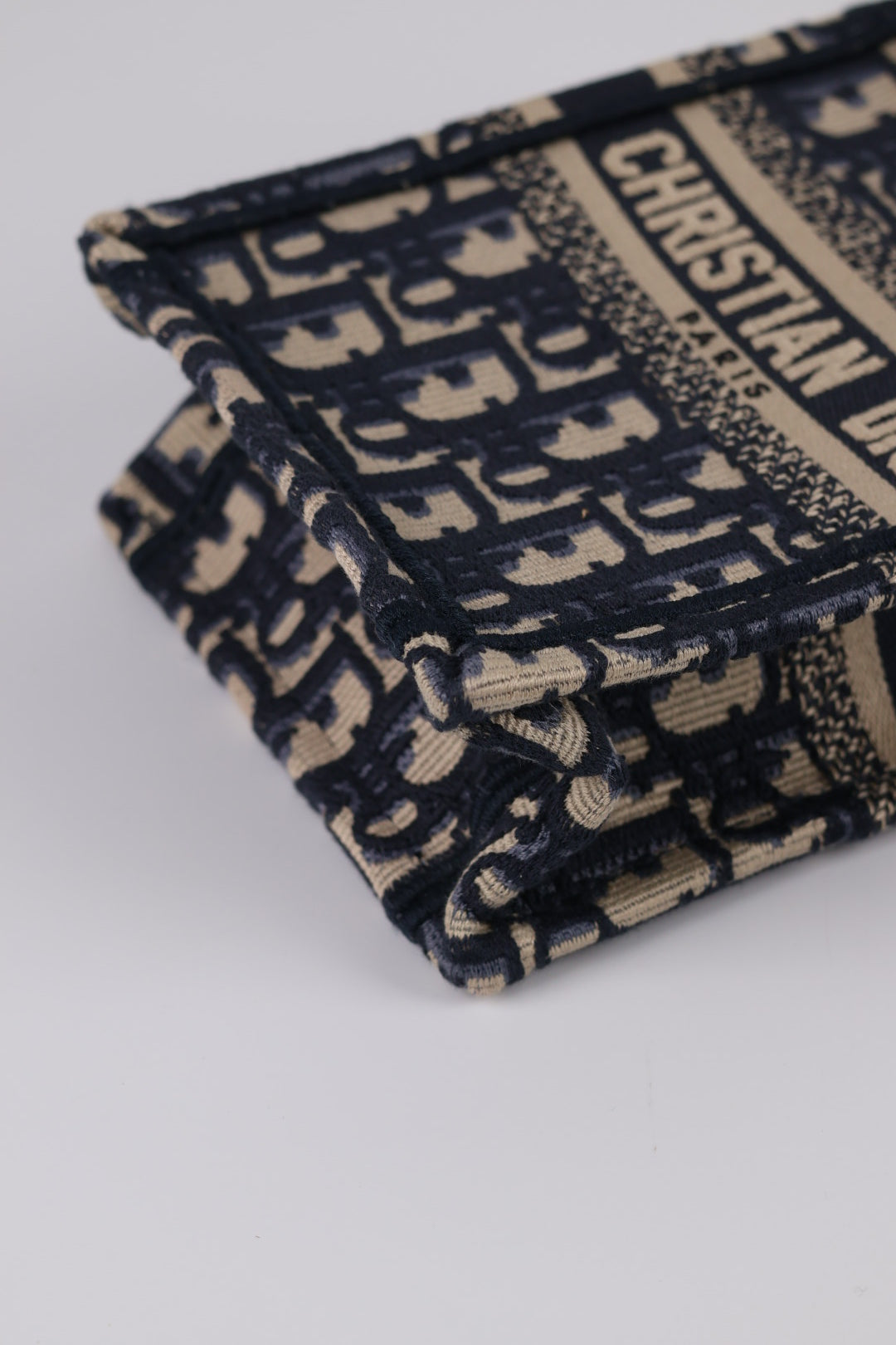 Dior Mini Book Tote Jacquard Oblique