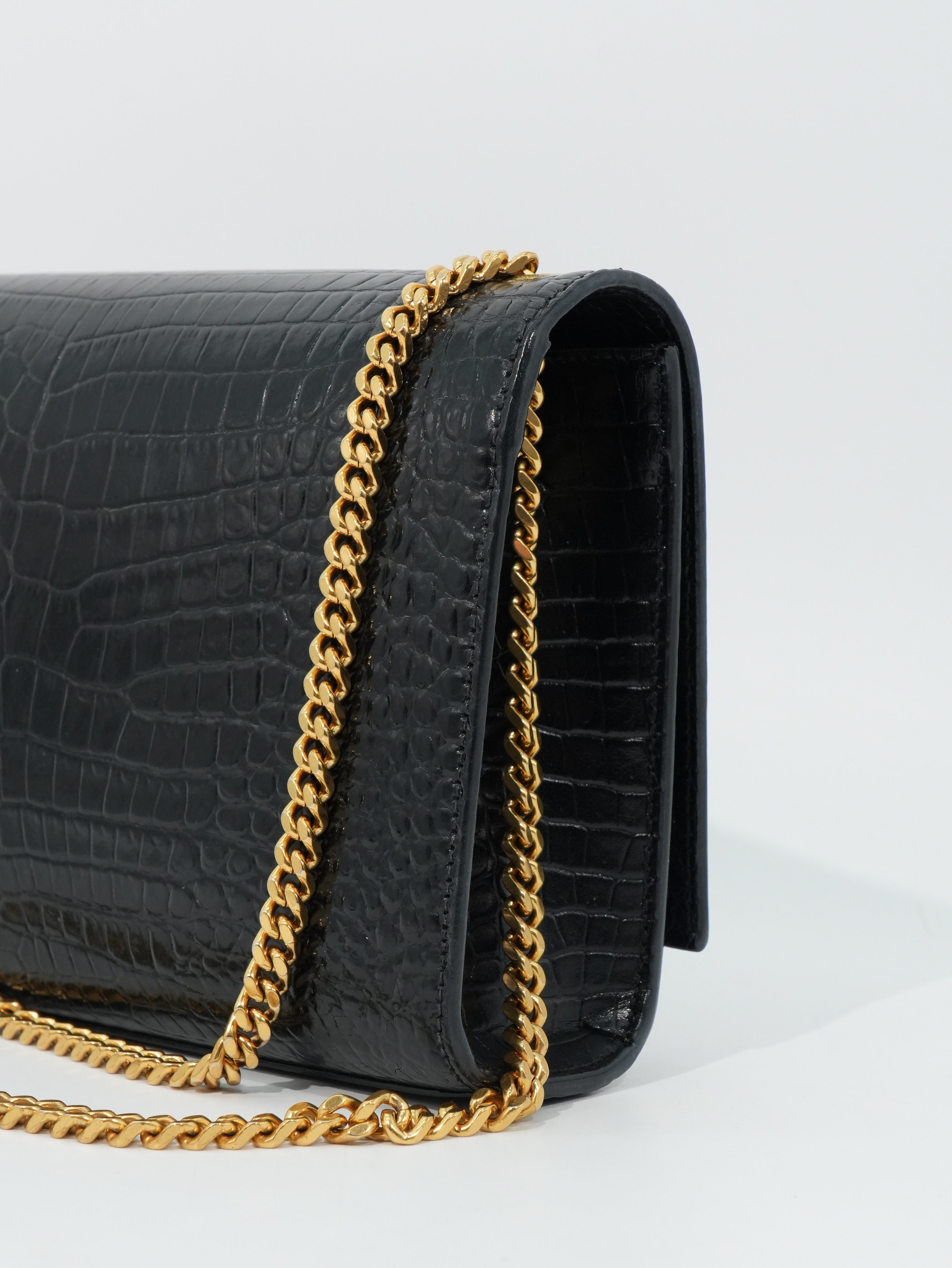 Saint Laurent Kate Media Cocco