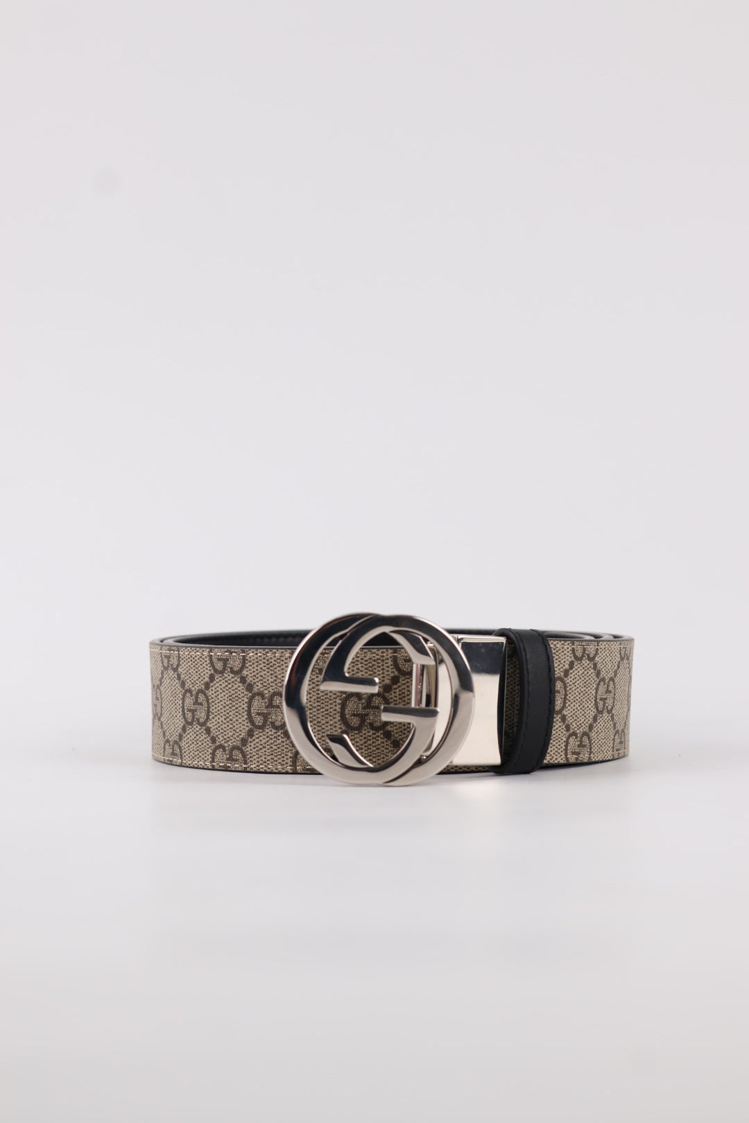Gucci Cintura Interlocking GG Supreme
