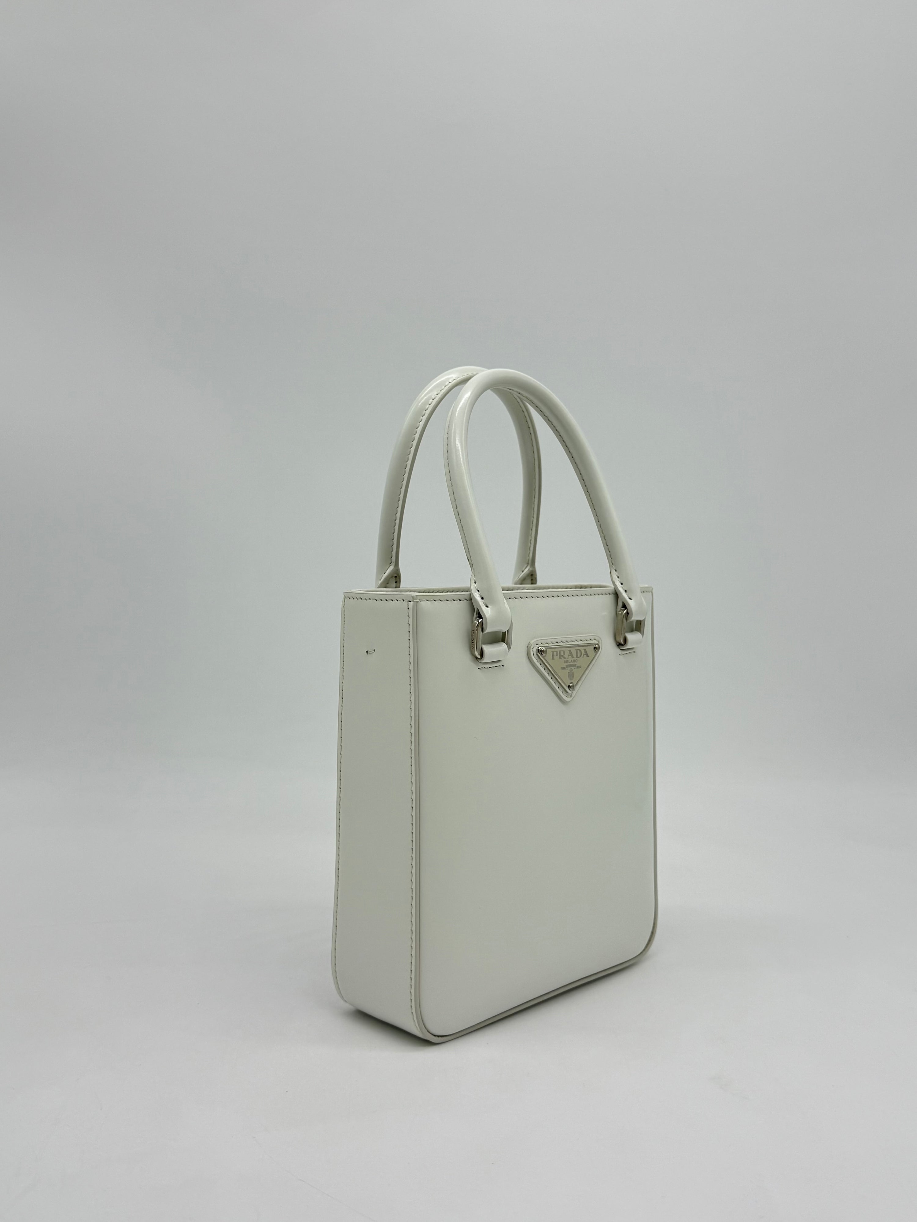 Prada Mini Tote Bag Spazzolata