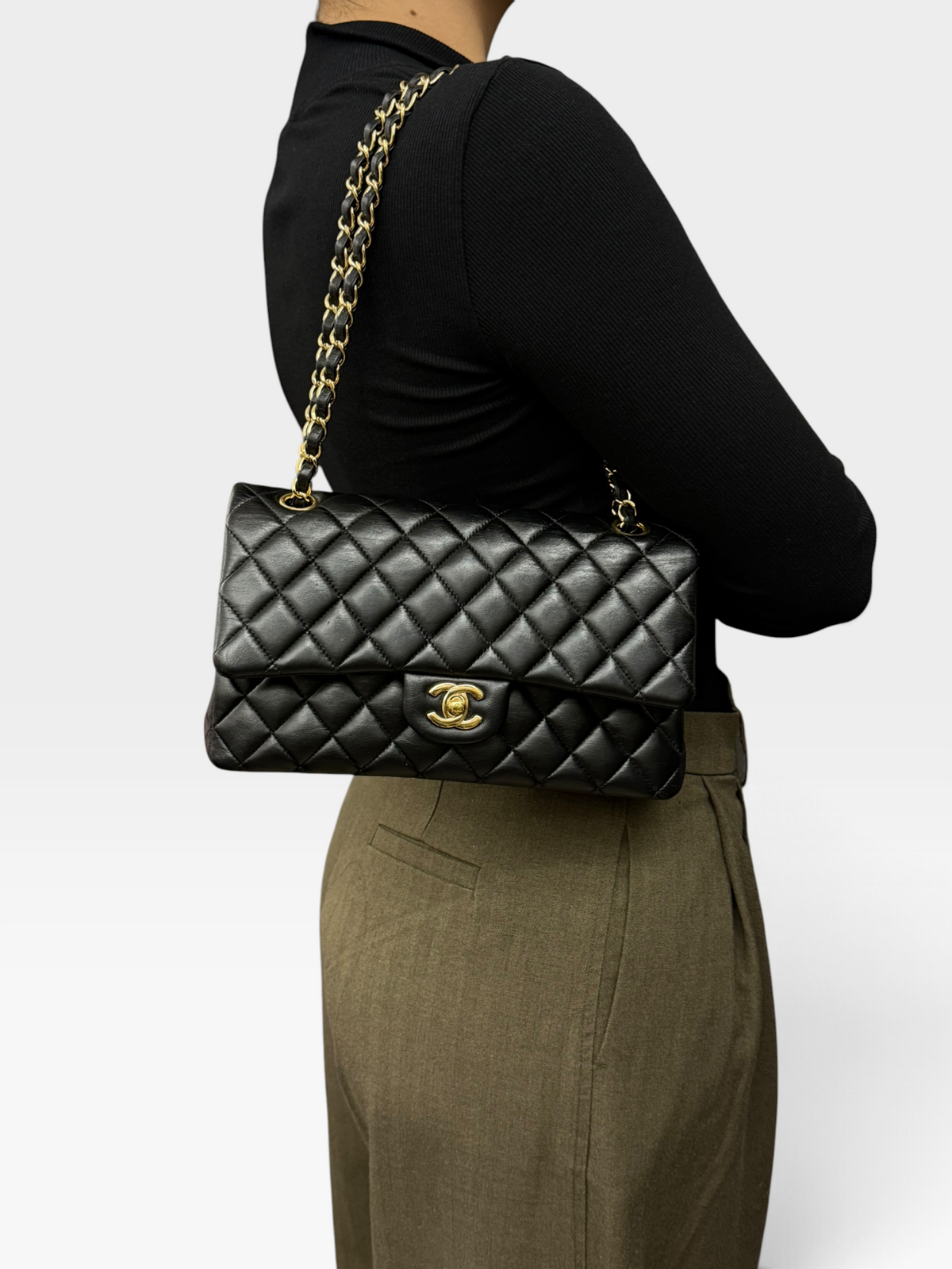 Chanel Timeless Double Flap Matelassé