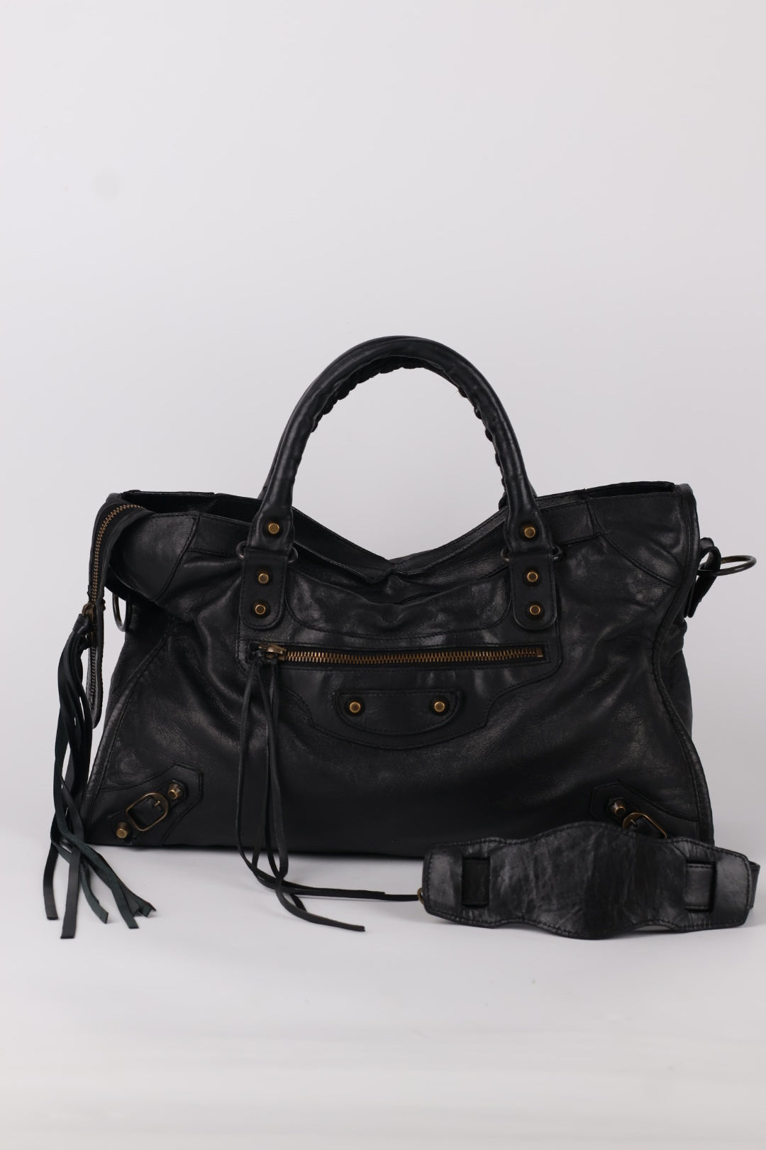 Balenciaga City Vintage in Pelle
