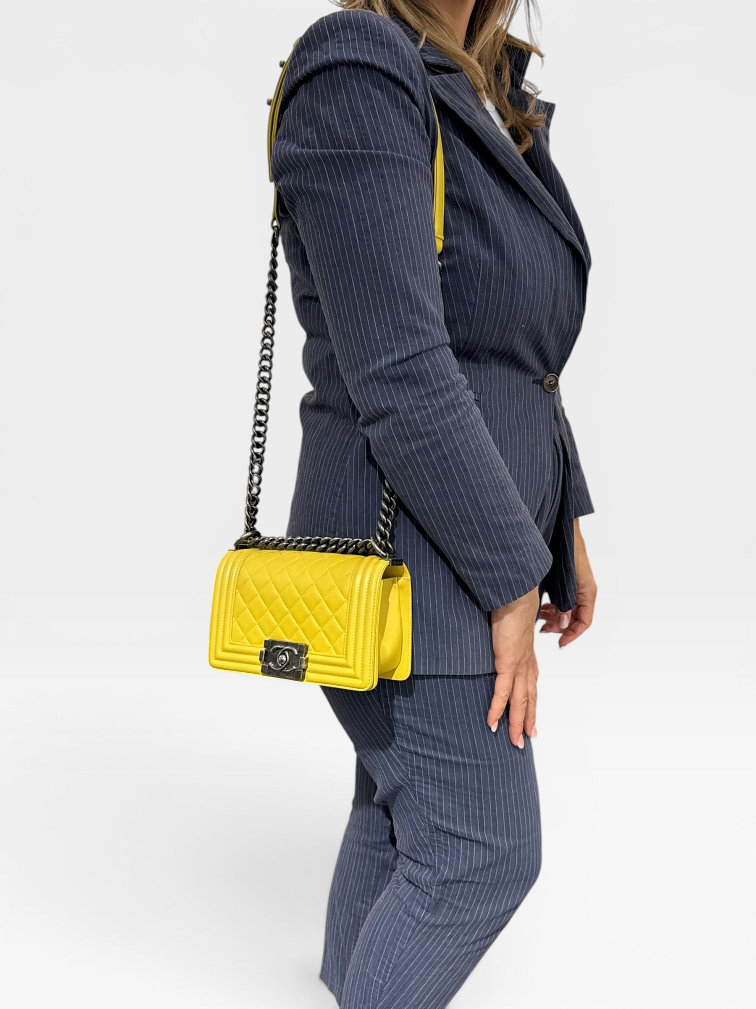 Chanel Boy Piccola Matelassé