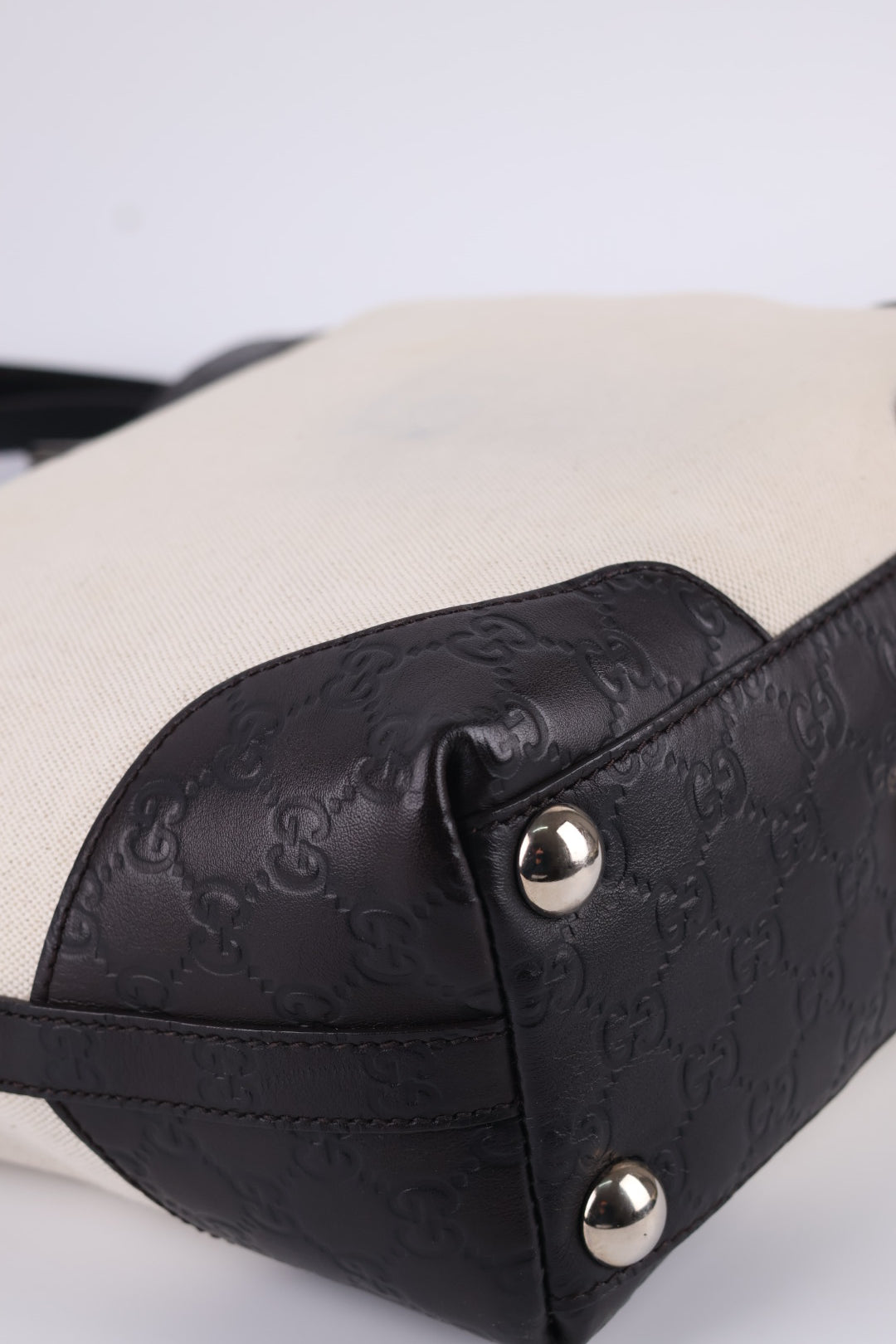 Gucci Tote Tela e Pelle