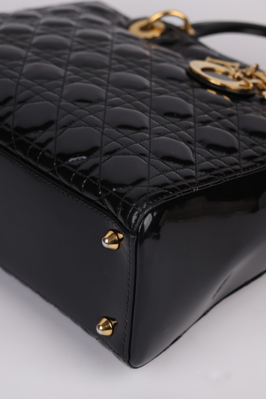 Lady Dior Large Vernis